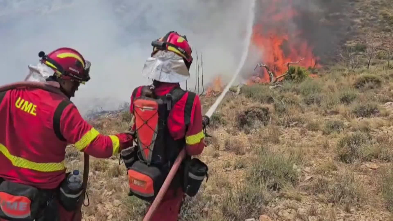 va incendio los molinos