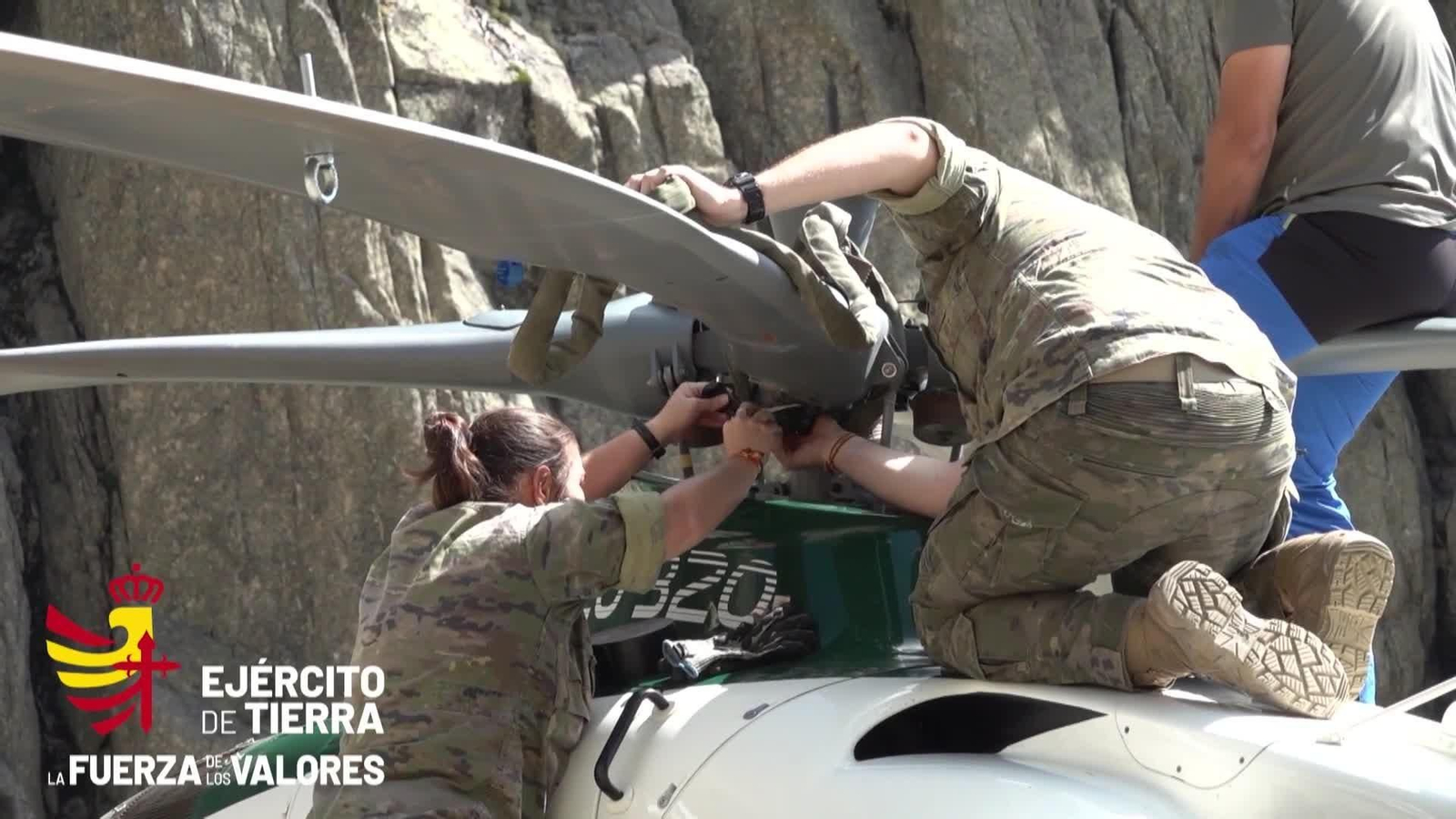 va helicoptero rescatado