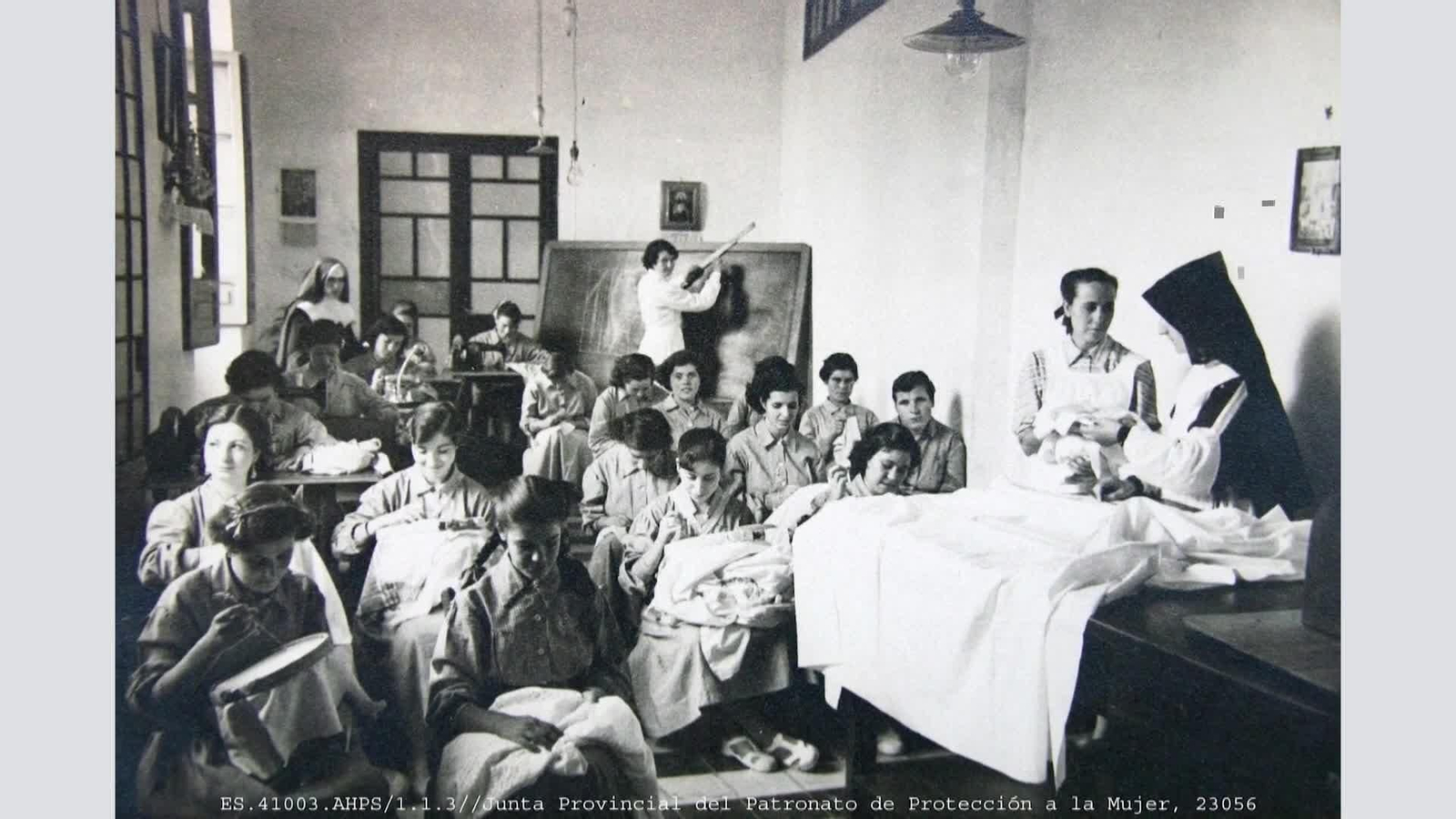 web patronato proteccion mujeres franquismo