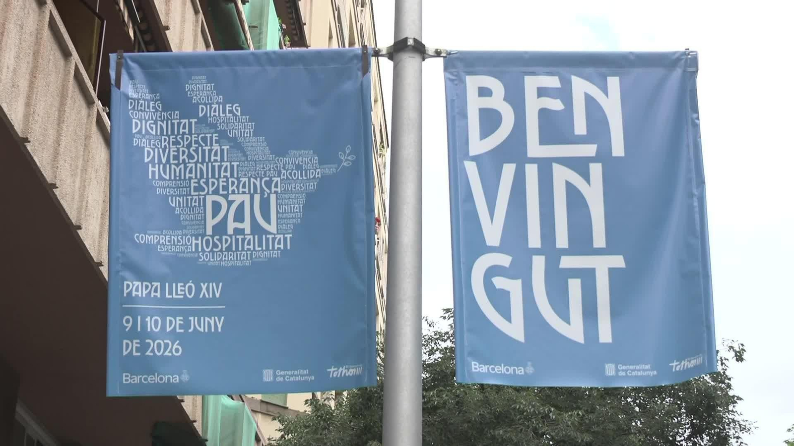 J029-BARCELONA PREPARATIVOS VISITA PAPA