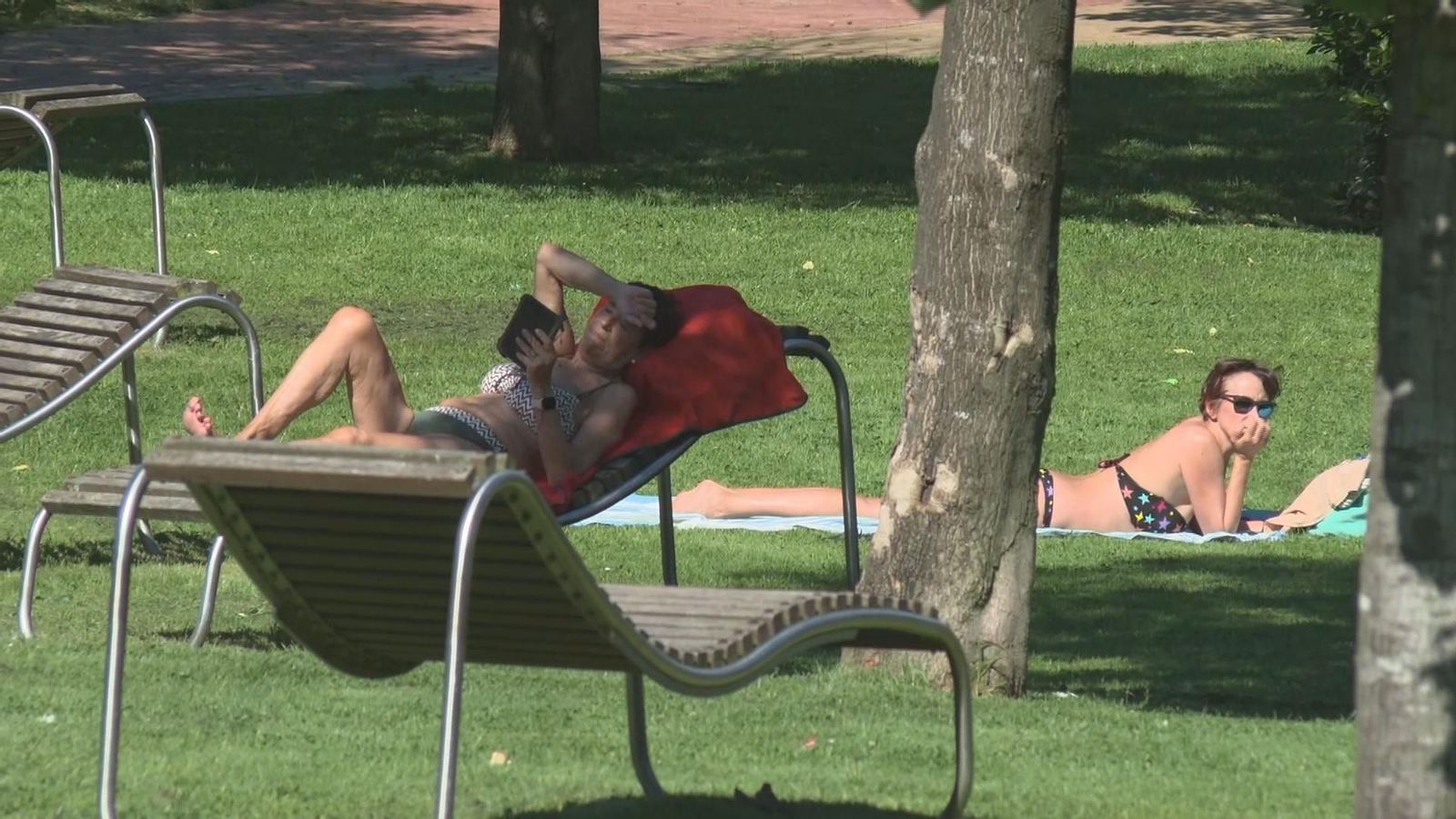 Calor en Bilbao y Santiago