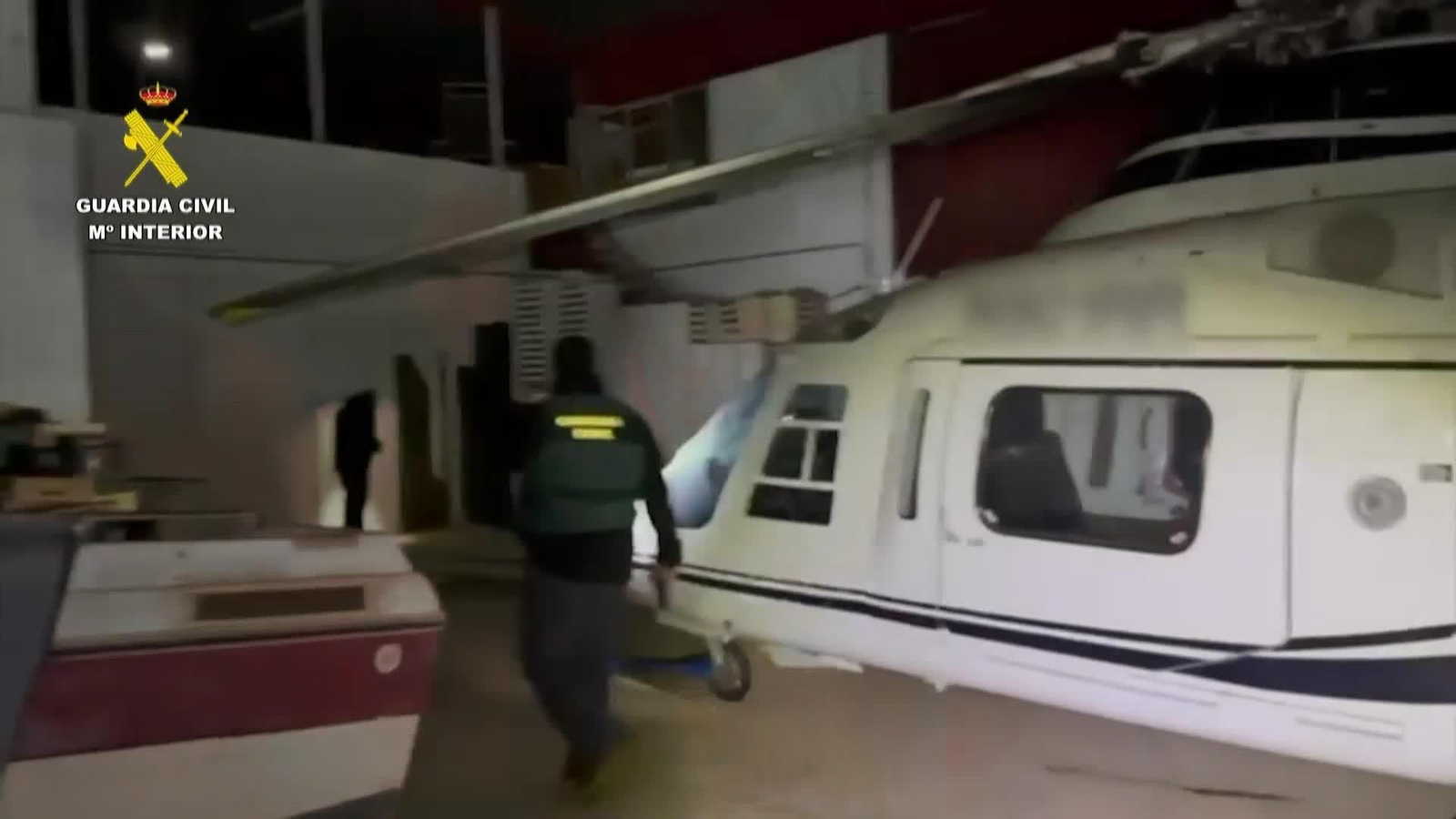 va guardia civil helicoptero droga