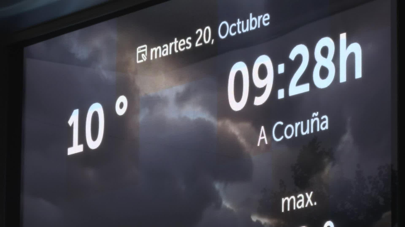 M036-A CORUÑA BAJADA TEMPERATURAS