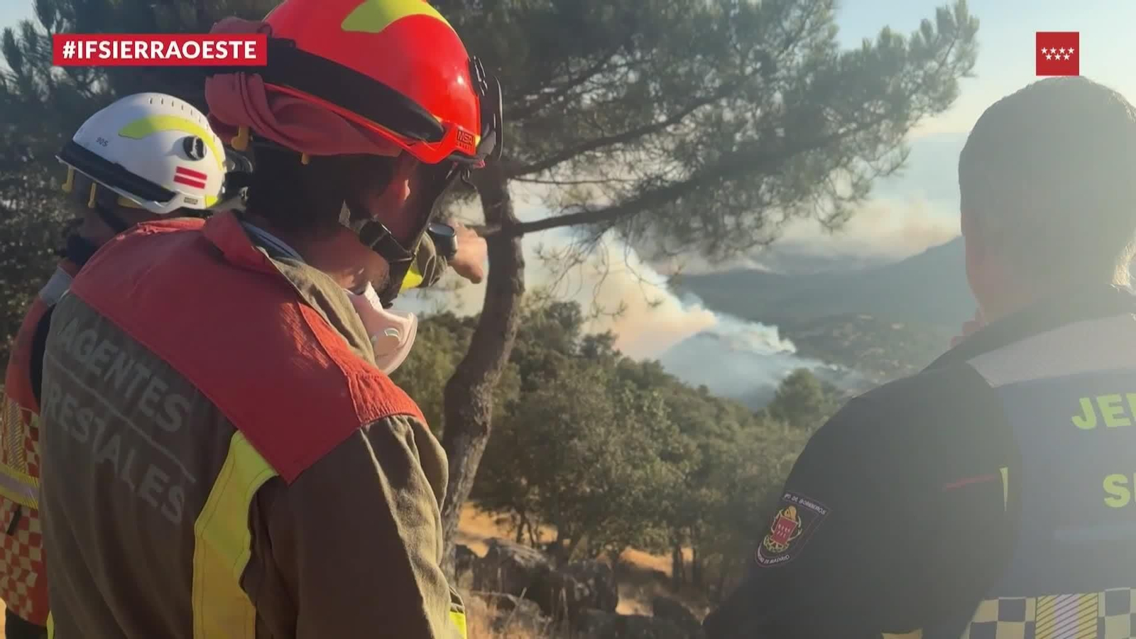 L029-IMAGENES 112 DESPLIEGUE INCENDIOS MADRID