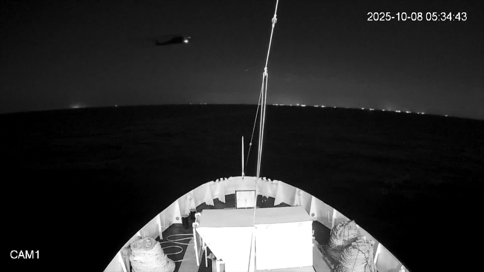X075-MAR MEDITERRANEO SEGUNDA FLOTILLA INTERCEPTADA