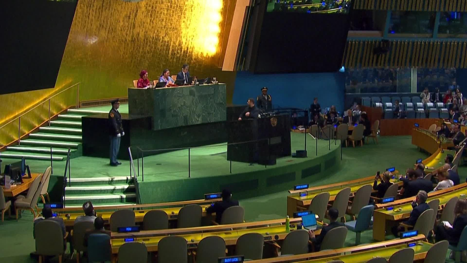 X064-EEUU DISCURSO DE ZELENSKI EN LA ONU