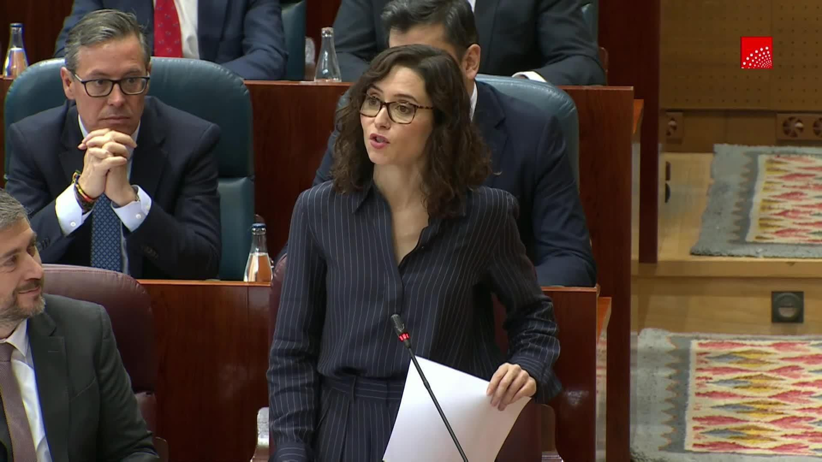 va ayuso asamblea sobre medalla eeuu