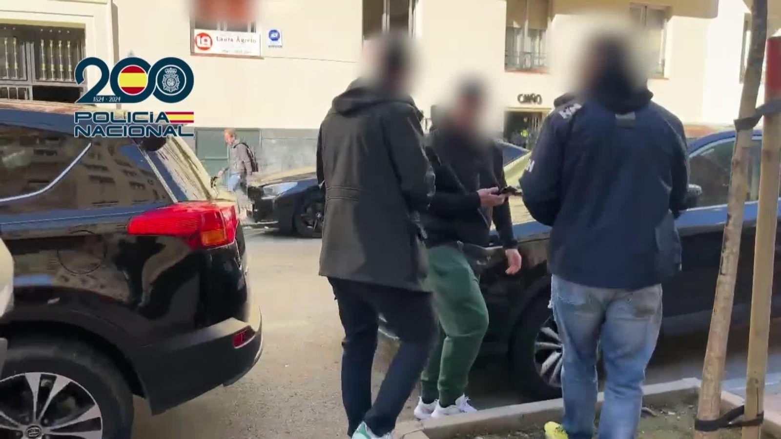 X037-IMAGENES POLICIA PEDOFILO DETENIDO