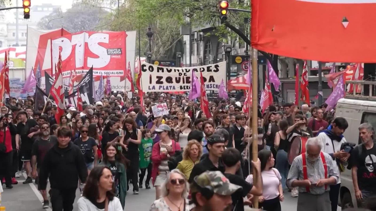 va protesta argentina