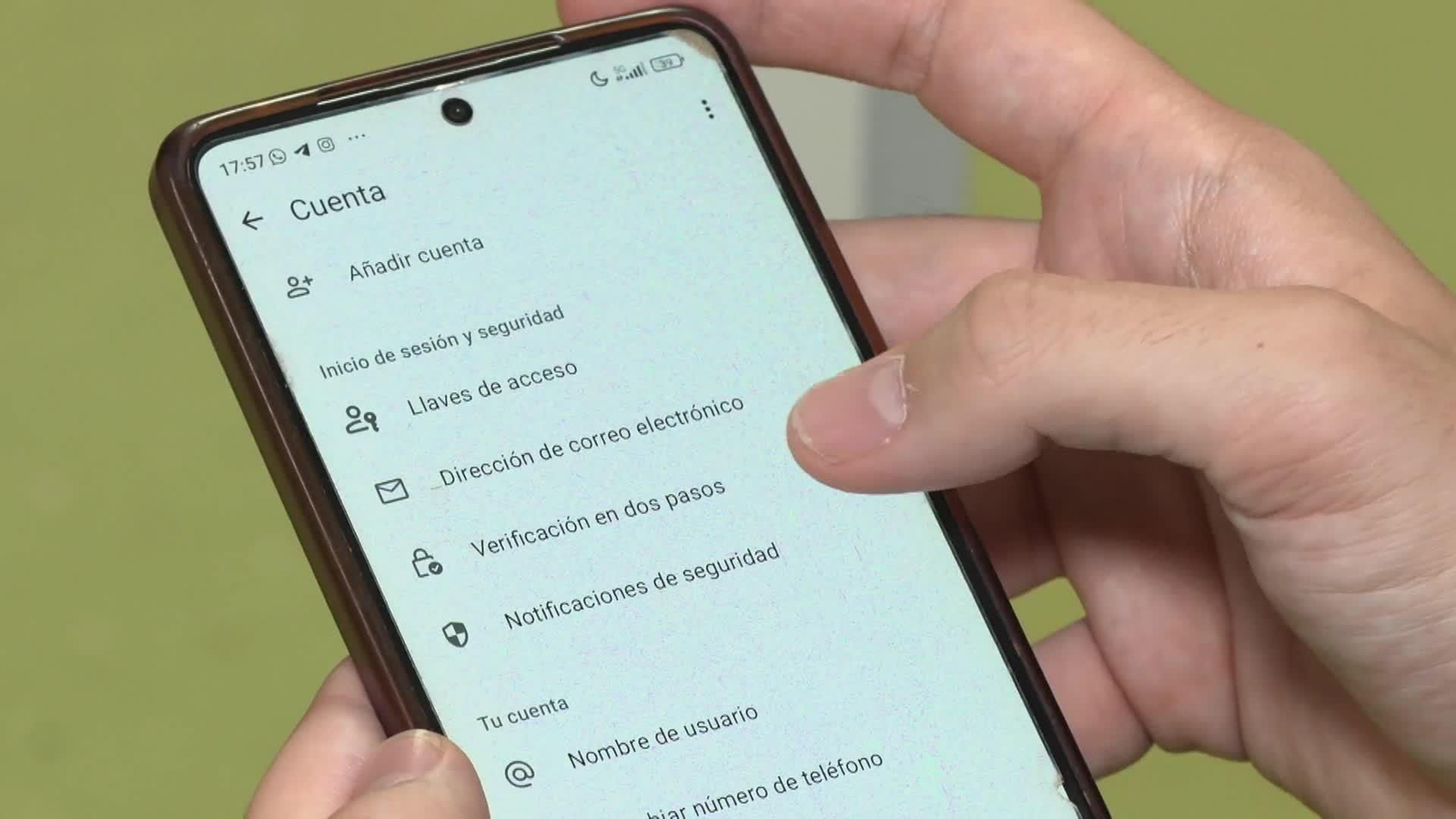 web nueva estafa phishing