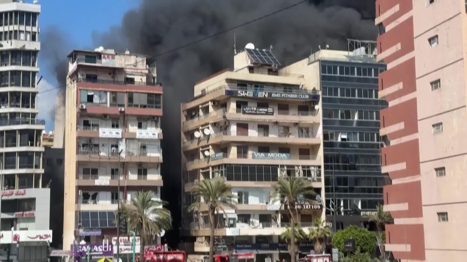 X059-LIBANO BOMBARDEO DE BEIRUT