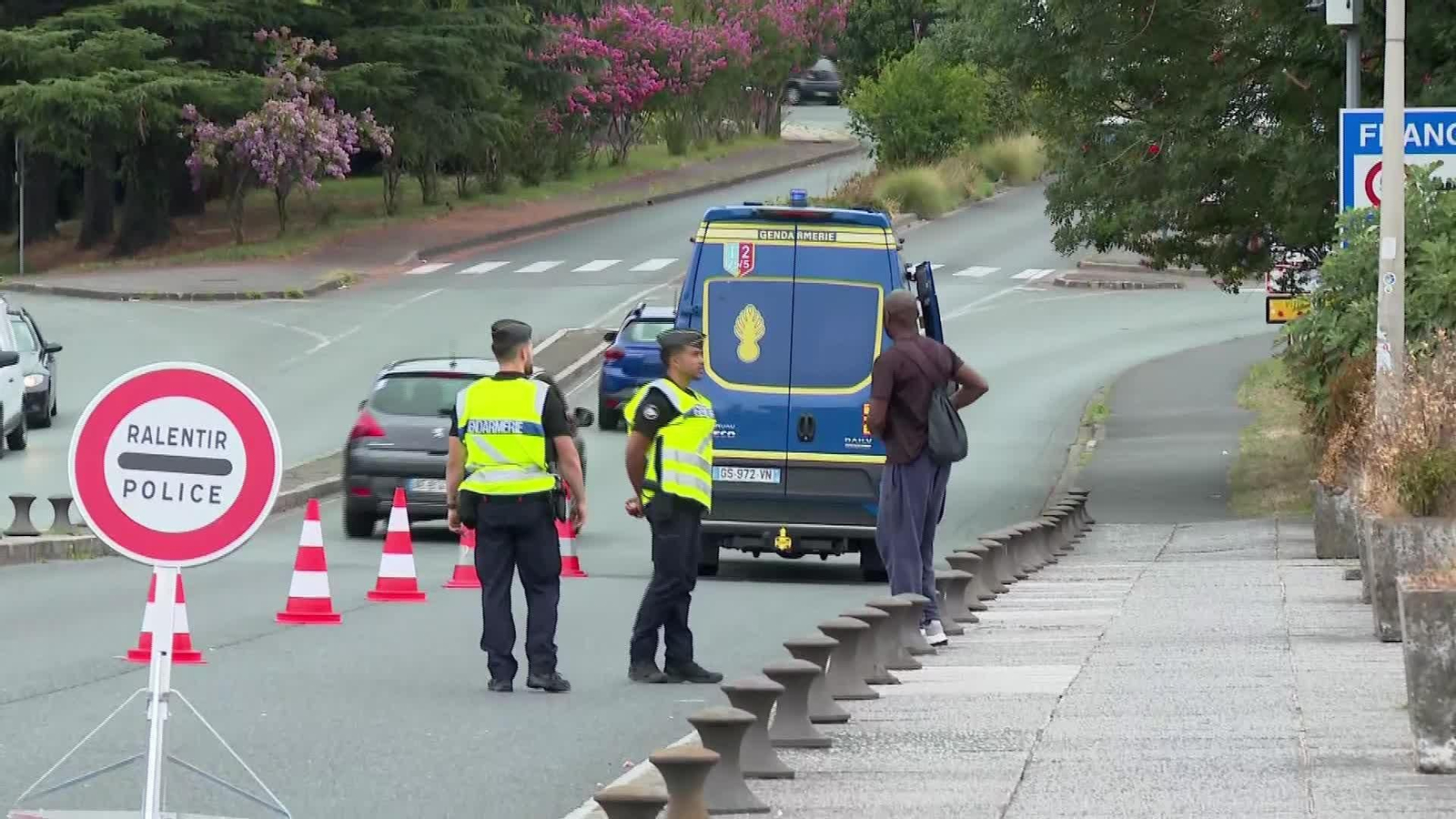 L063-FRANCIA REFUERZOS SEGURIDAD FRONTERA BIRIATOU