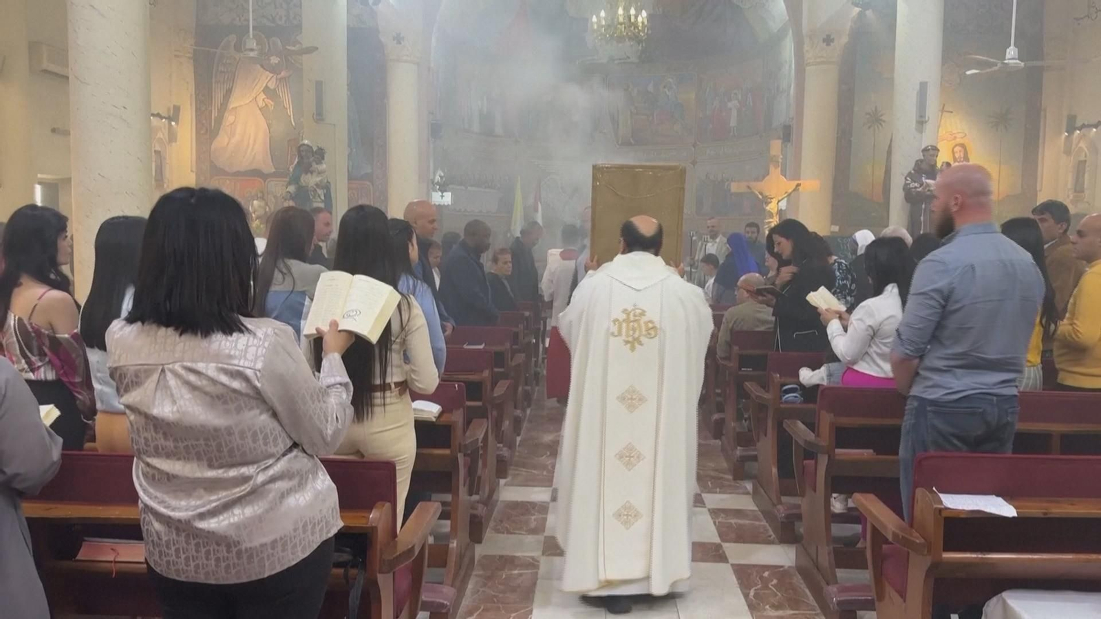 Misa de Pascua en Gaza