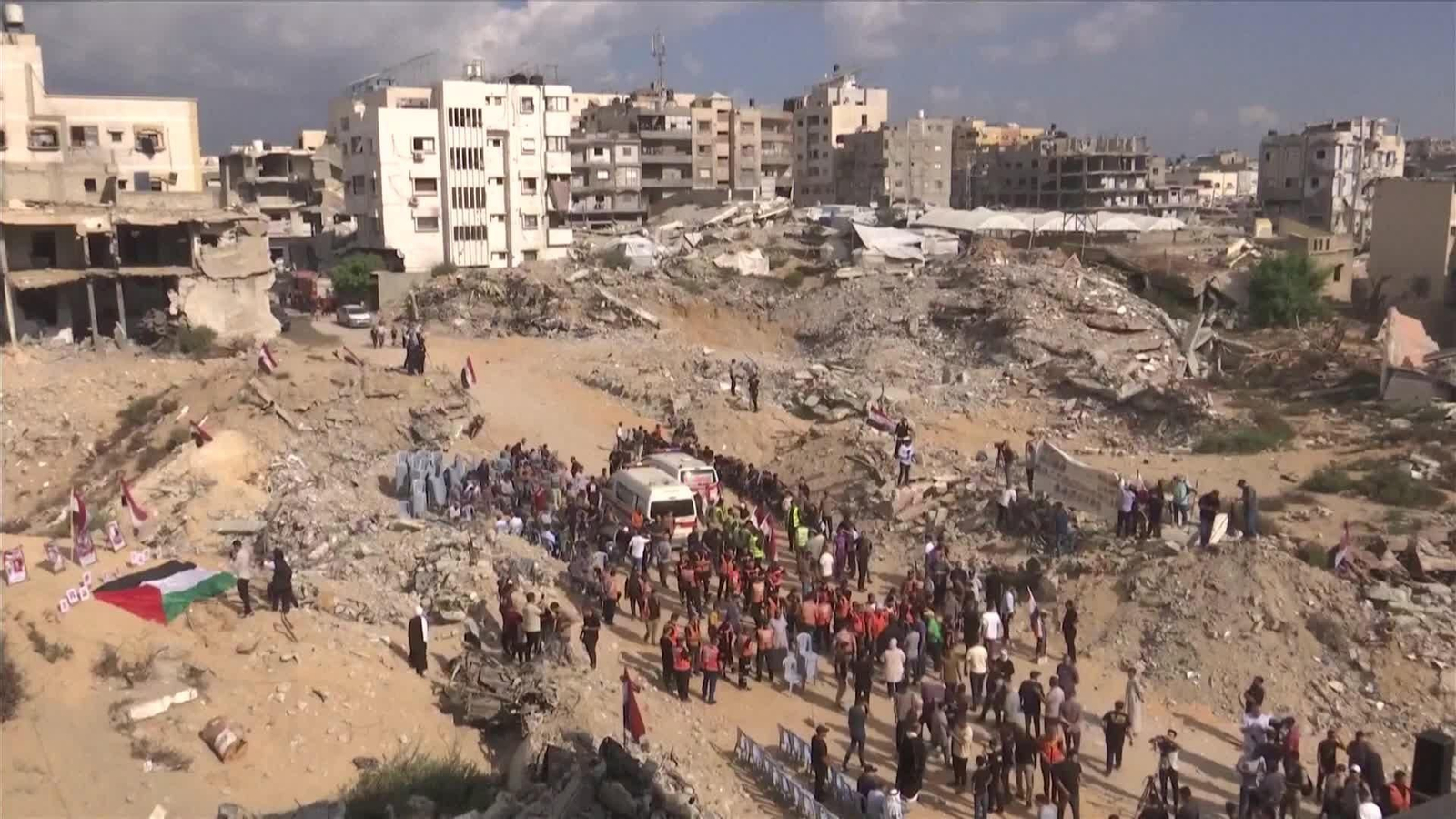 J079-GAZA FUNERAL MULTITUDINARIO