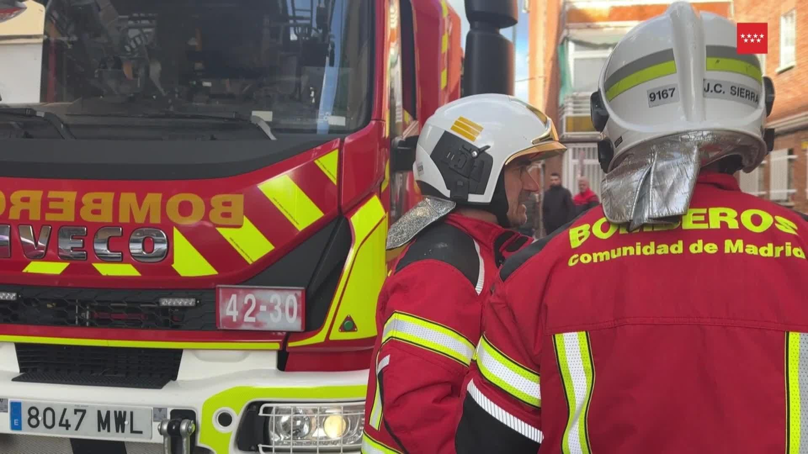 J050-MADRID INCENDIO HOSTAL COLLADO VILLALBA 112