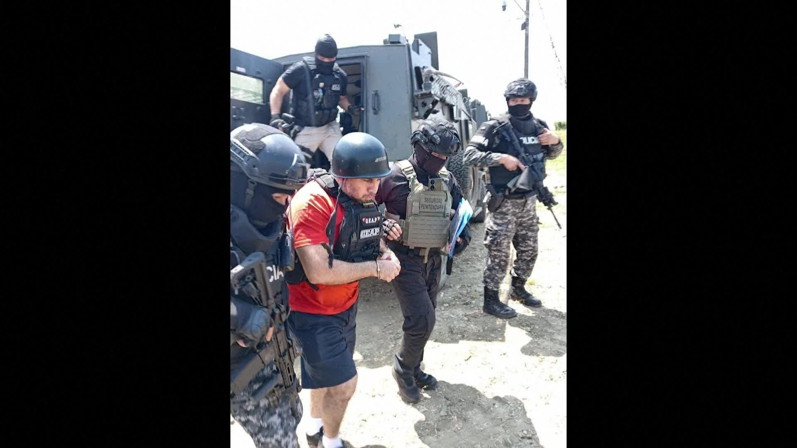 L609-ECUADOR NARCO DETENIDO