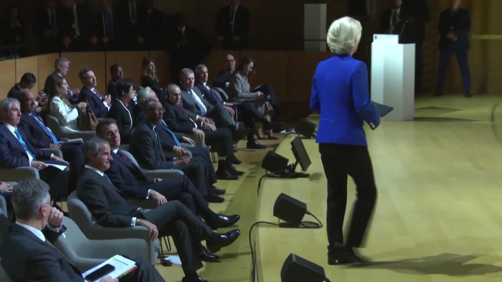 M074-BELGICA VON DER LEYEN VOLVER A ENERGIA NUCLEAR