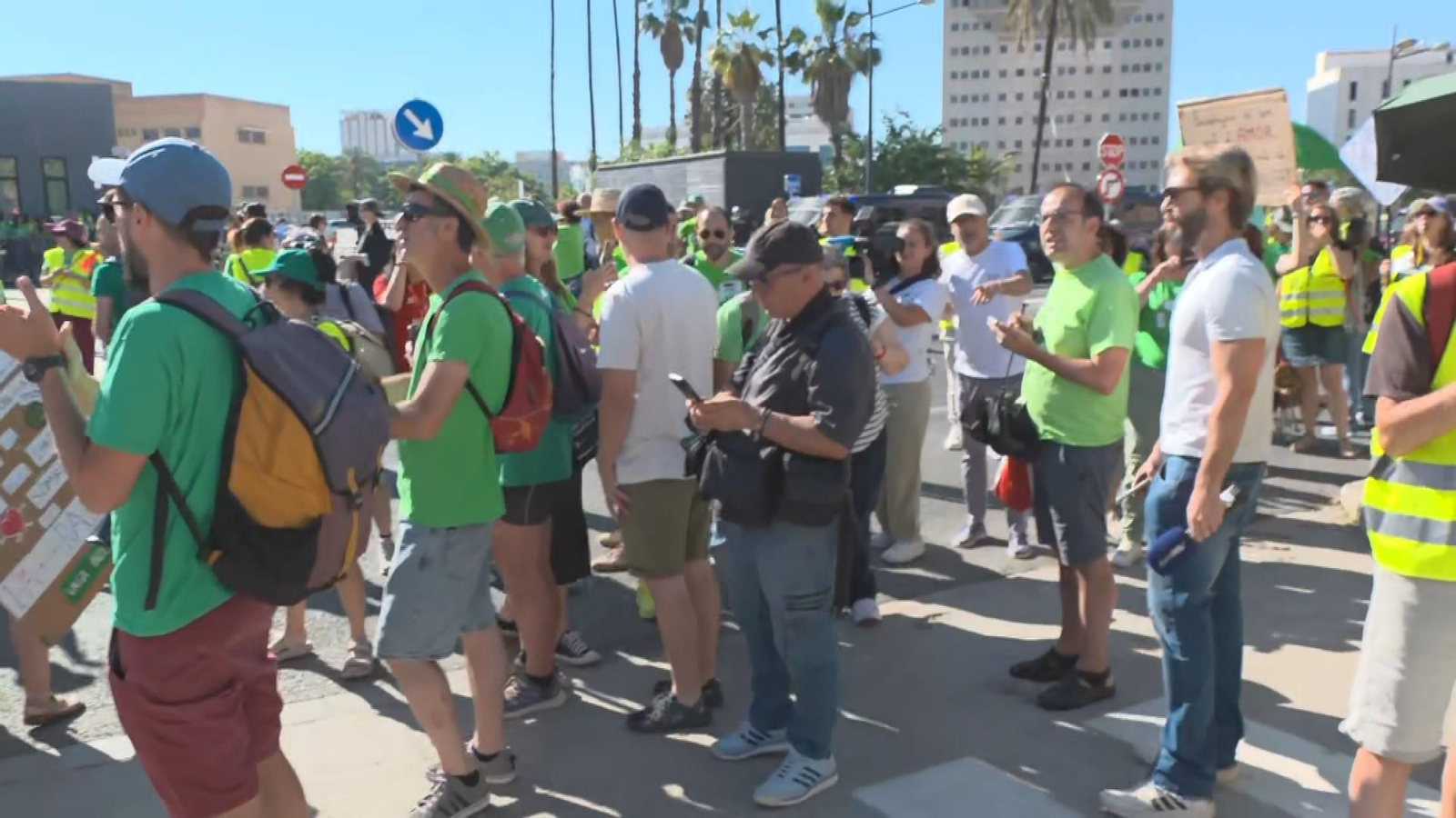 Huelga de profesores en Valencia