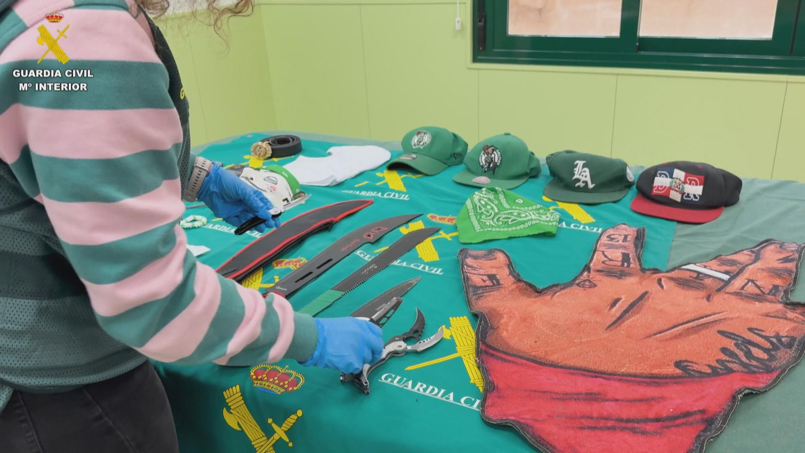 Cae en Madrid un grupo criminal formado por miembros de los Trinitarios, los Blood y los Forty-Two