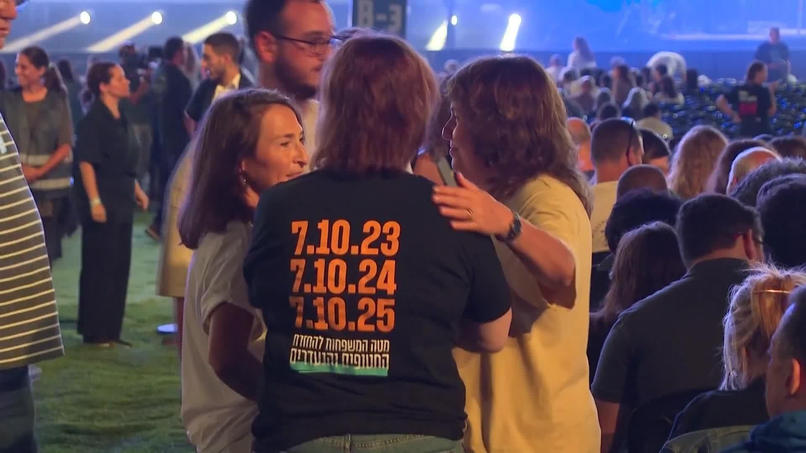 X007-ISRAEL HOMENAJE VÍCTIMAS 7 OCTUBRE