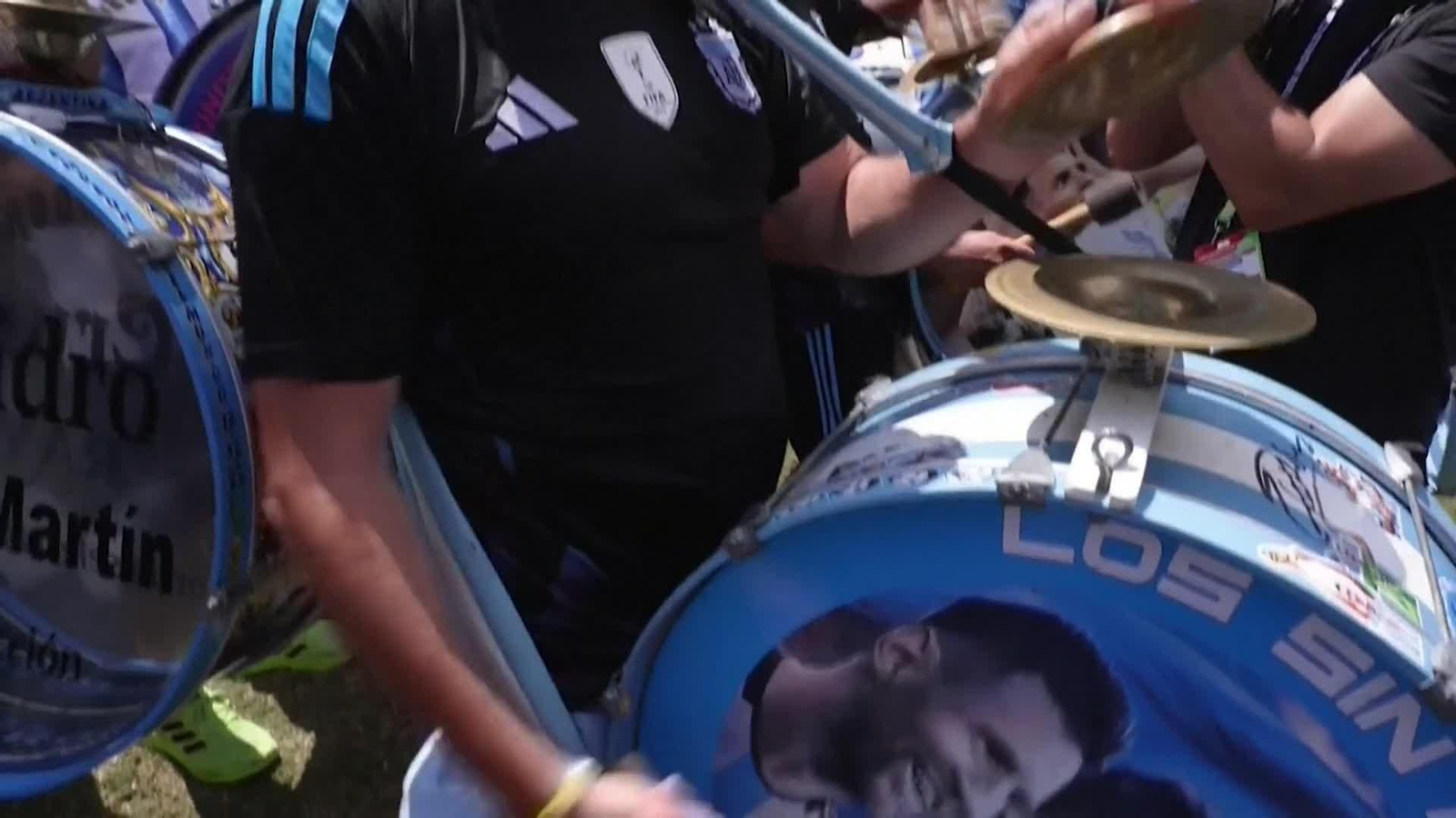 va texas fans seleccion argentina