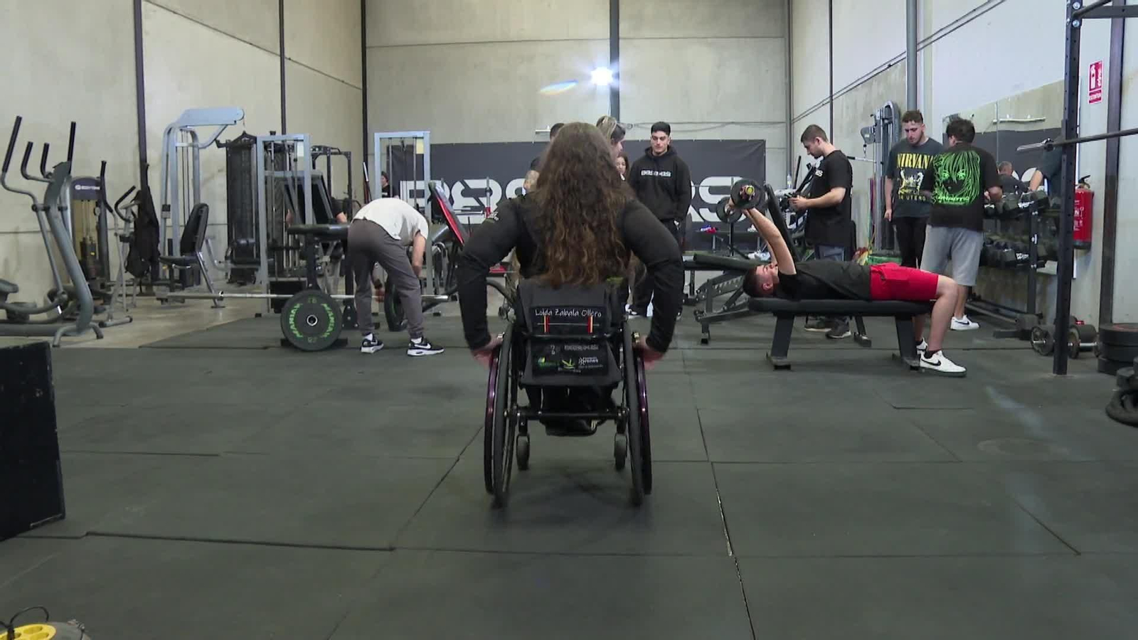 web halterofilia en silla de ruedas