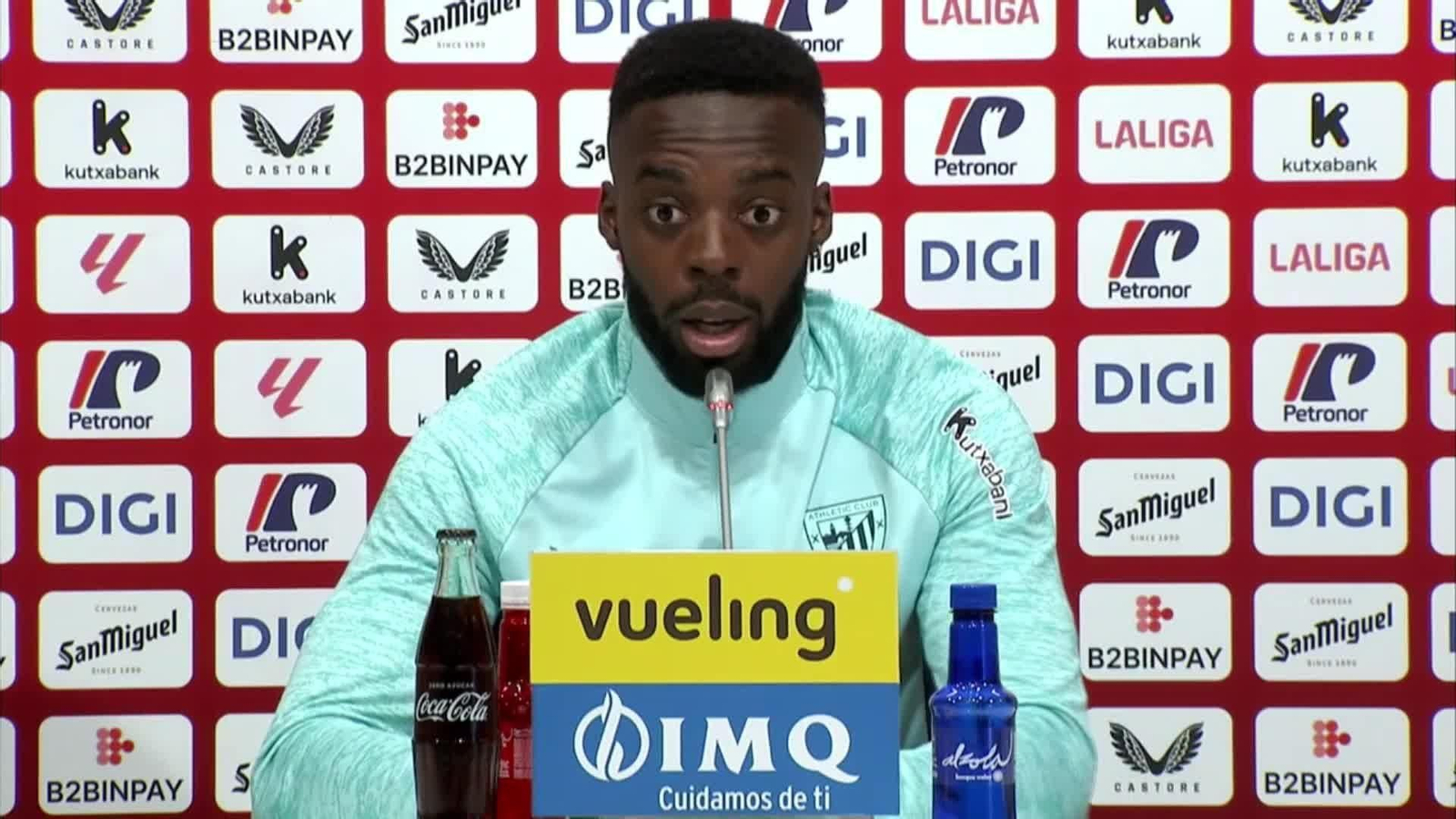 va iñaki williams presiones a su hermano