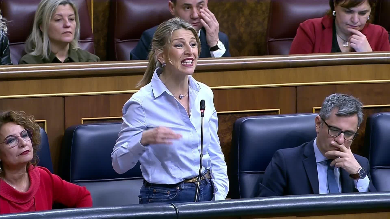 va olano a yolanda diaz control