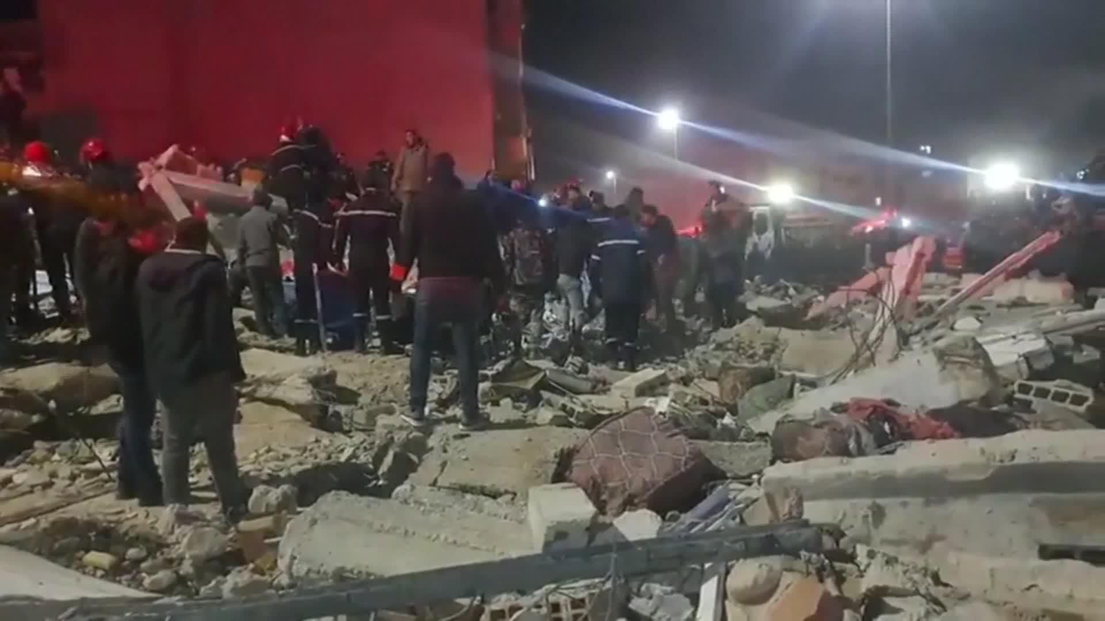 X062-MARRUECOS MUERTOS DERRUMBE EDIFICIOS FEZ