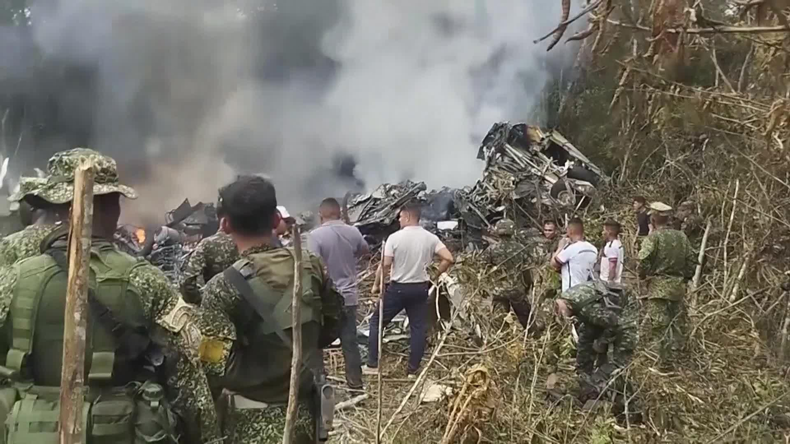 va accidente avion colombia