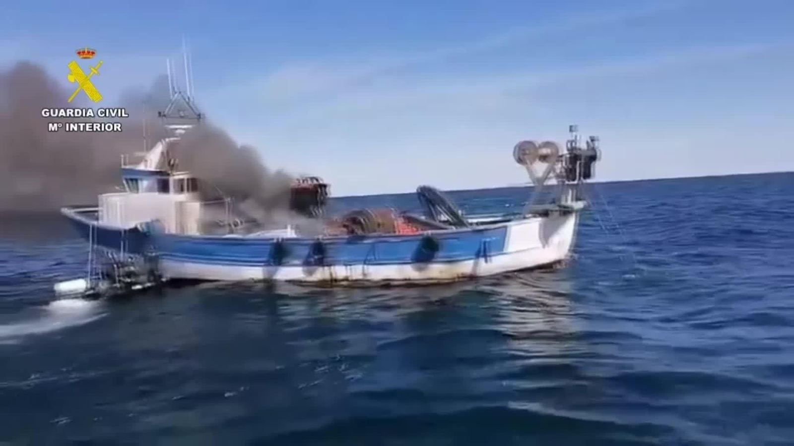 L081-CASTELLÓN RESCATE GC INCENDIO EMBARCACIÓN