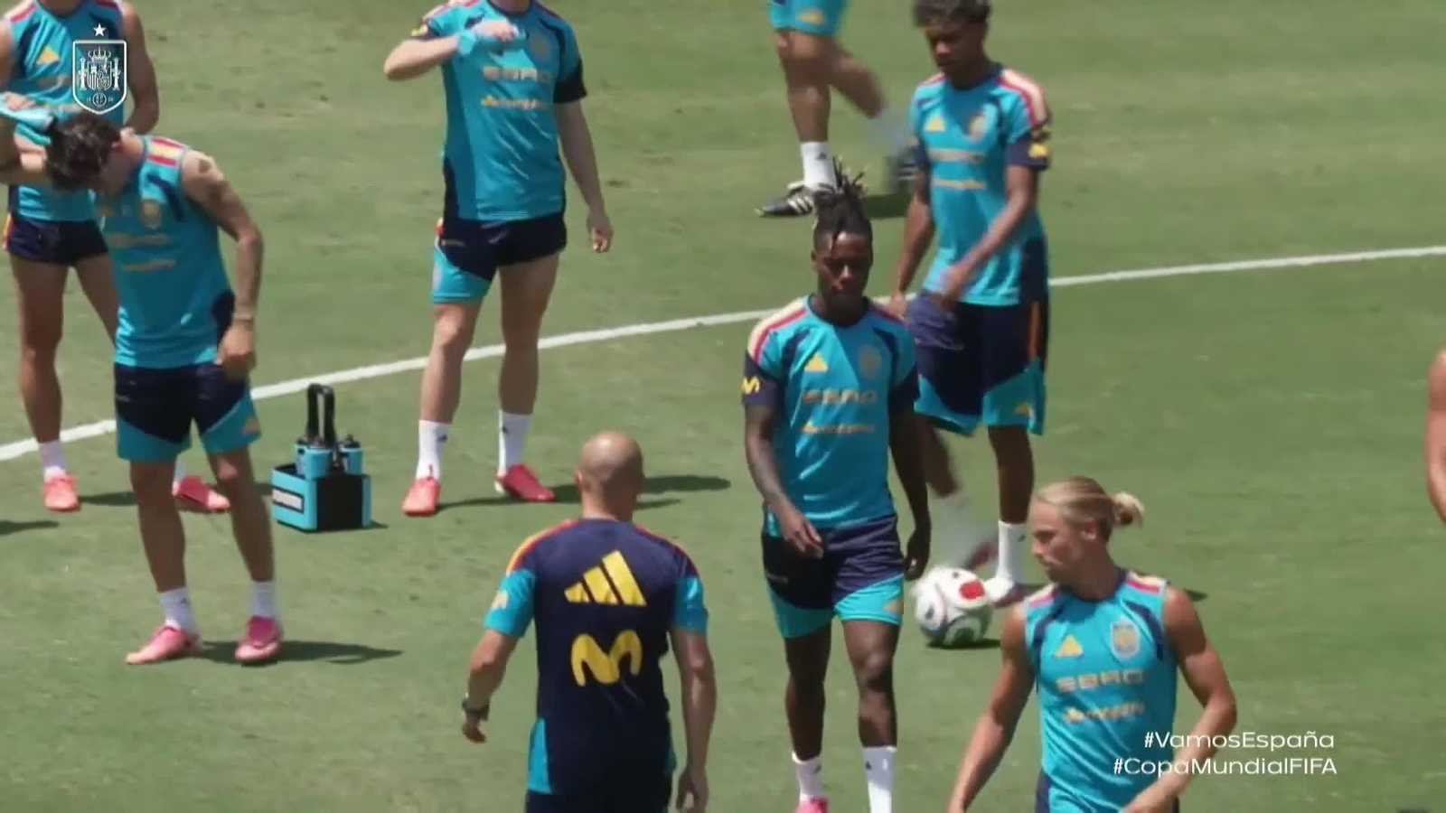 va entreno seleccion