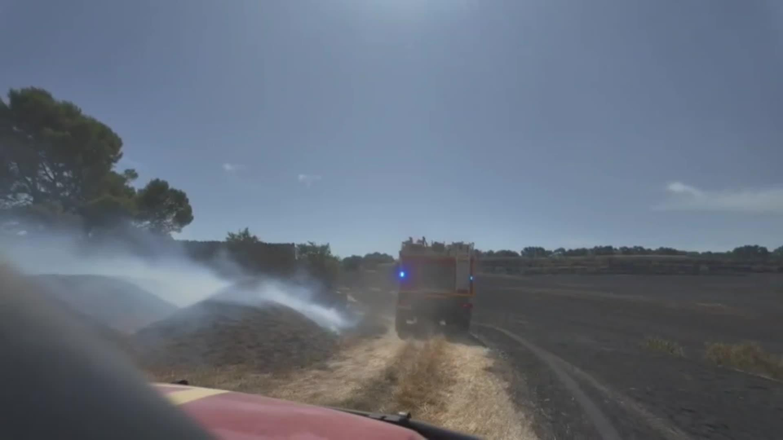 V073-HUESCA UME INCENDIO TAMARITE TARDE