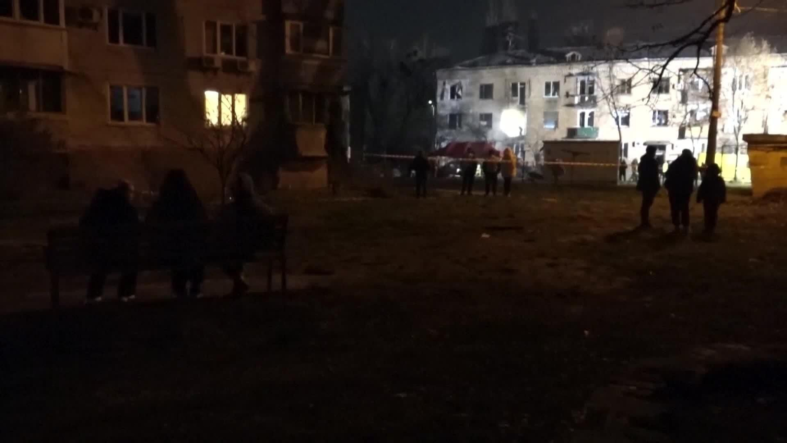 S003-UCRANIA ATAQUE RUSO SOBRE KIEV NOCHE