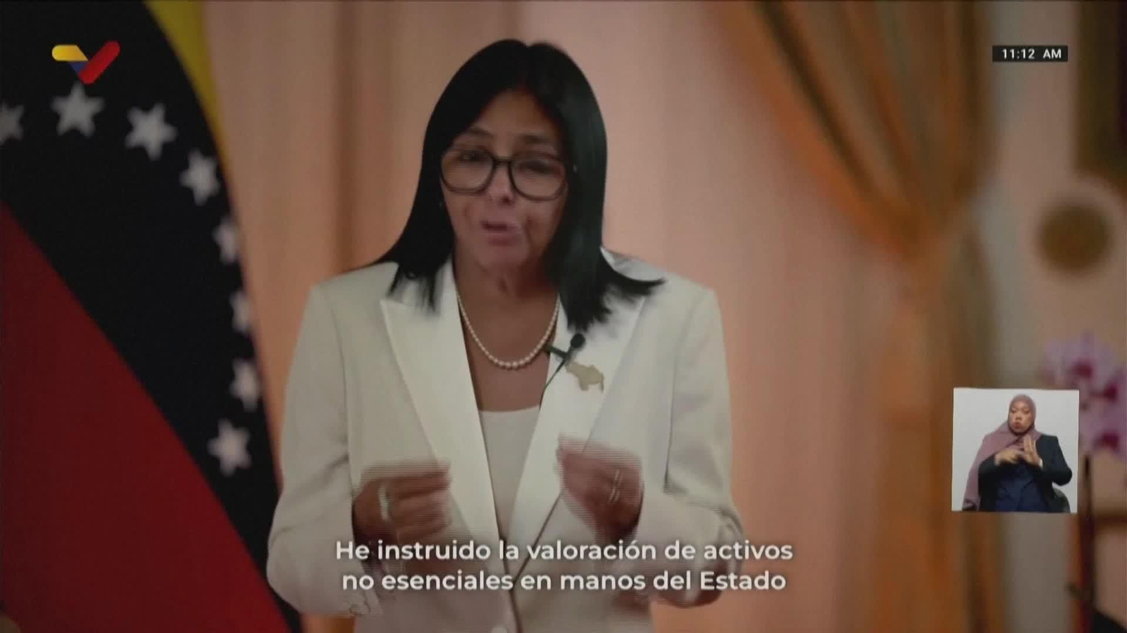 J089-VENEZUELA DELCY RODRIGUEZ PROMETE ELECCIONES SIN FECHA