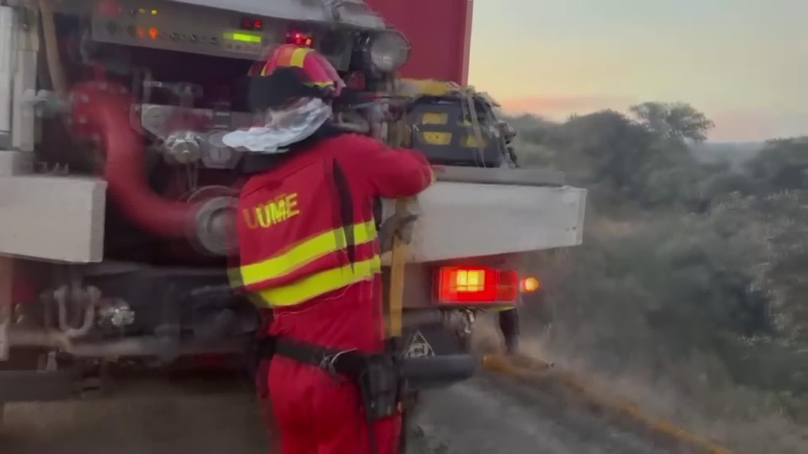 X030-HUELVA INCENDIO UME 2