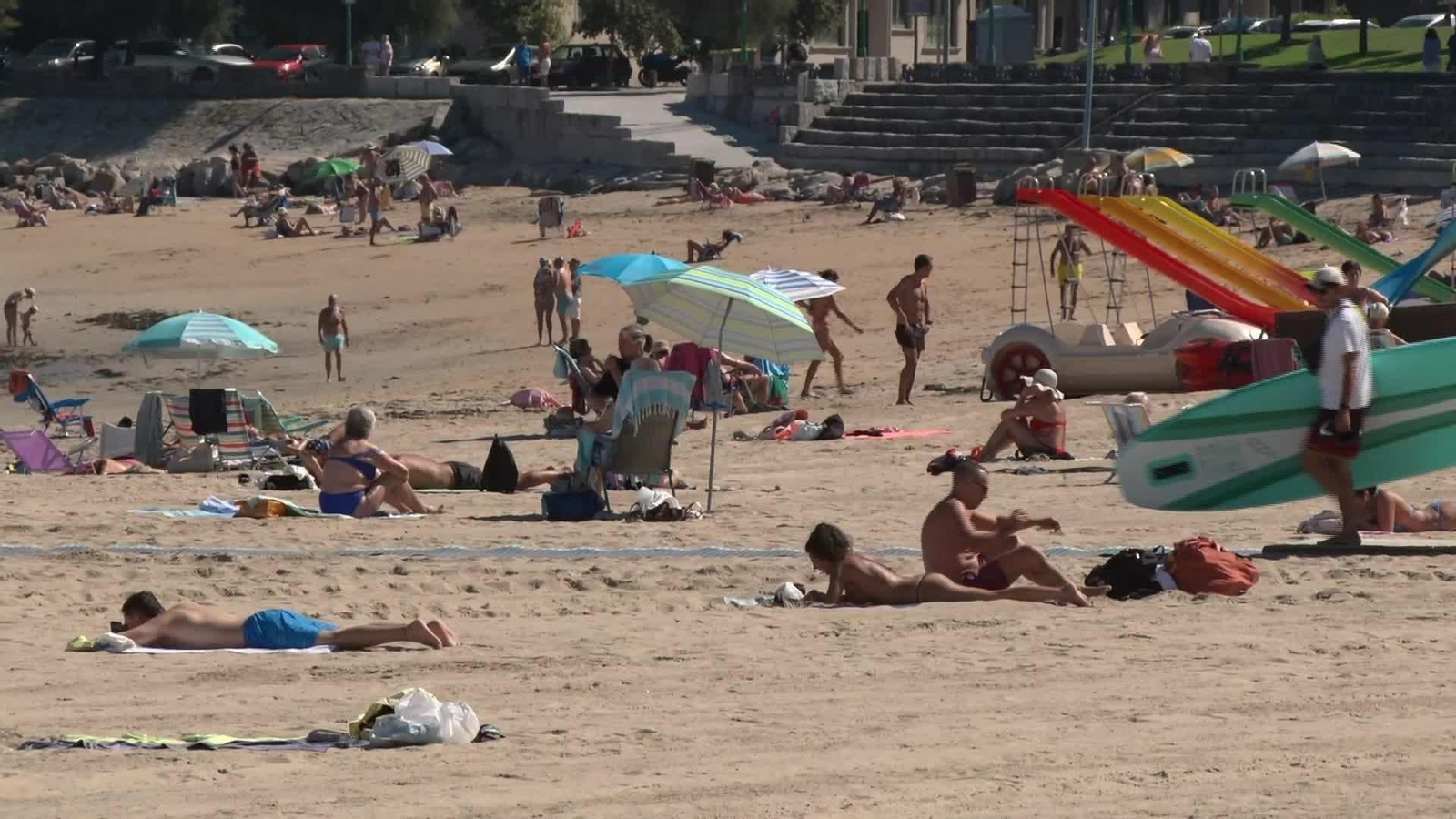 L080-A CORUNA CALOR PLAYA TARDE