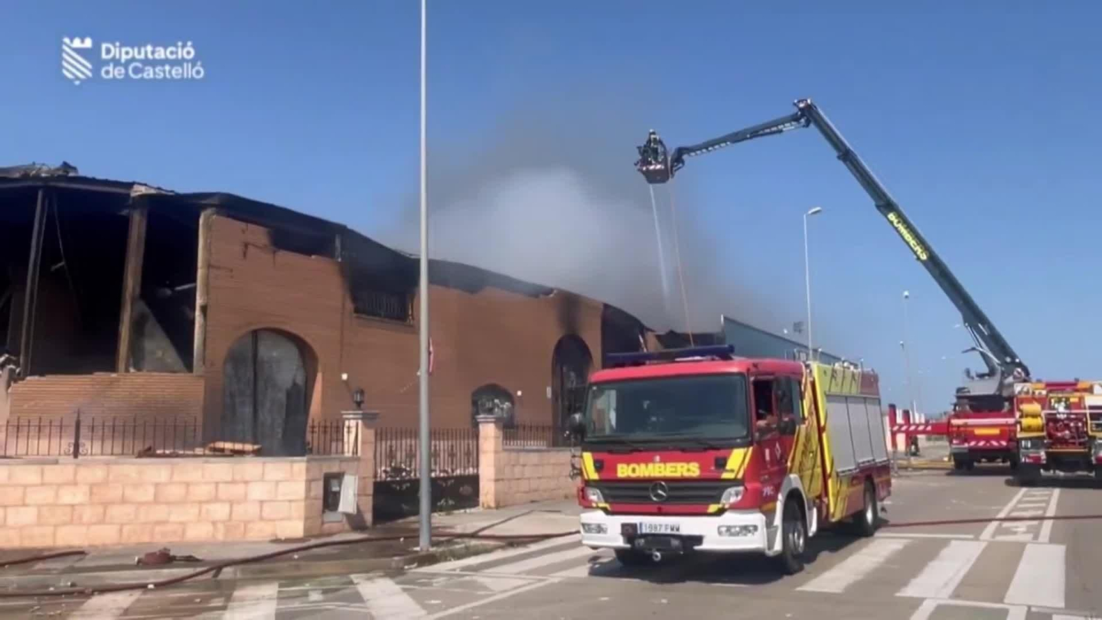 va incendio vinaroz bomberos