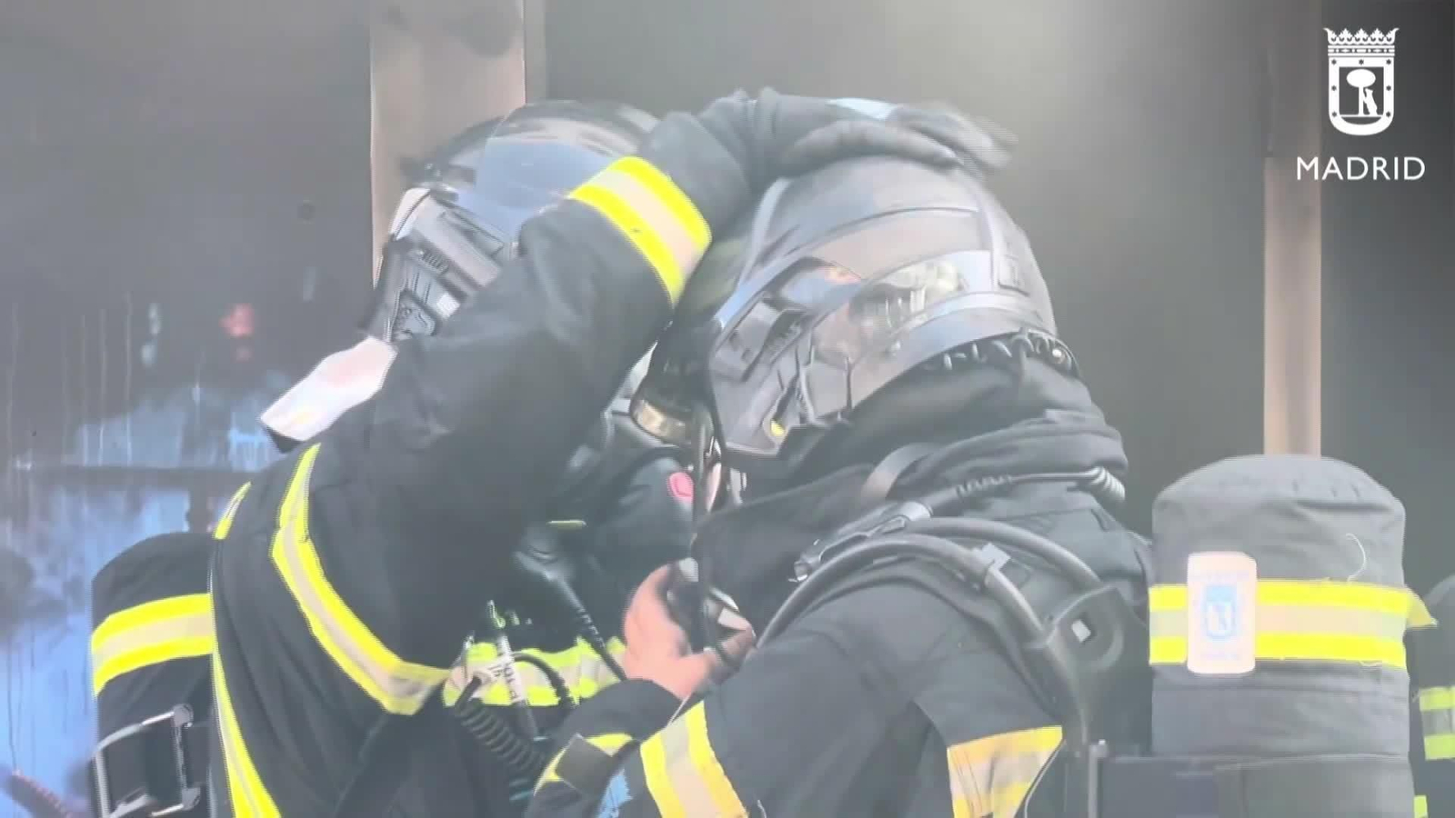 D040-MADRID USERA BOMBEROS EXTINCION INCENDIO