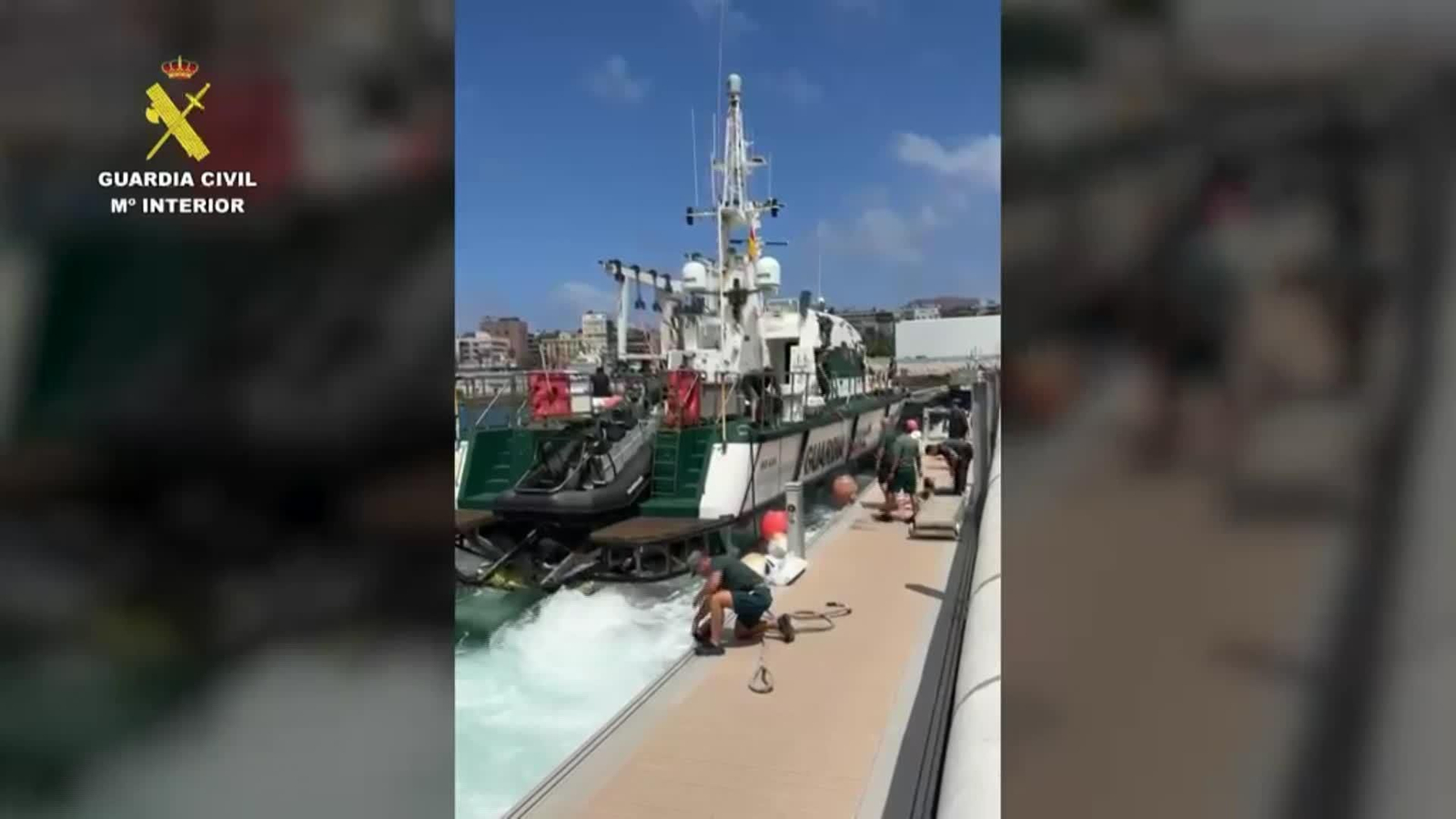 V014-IMAGENES GUARDIA CIVIL CANARIAS COCAINA