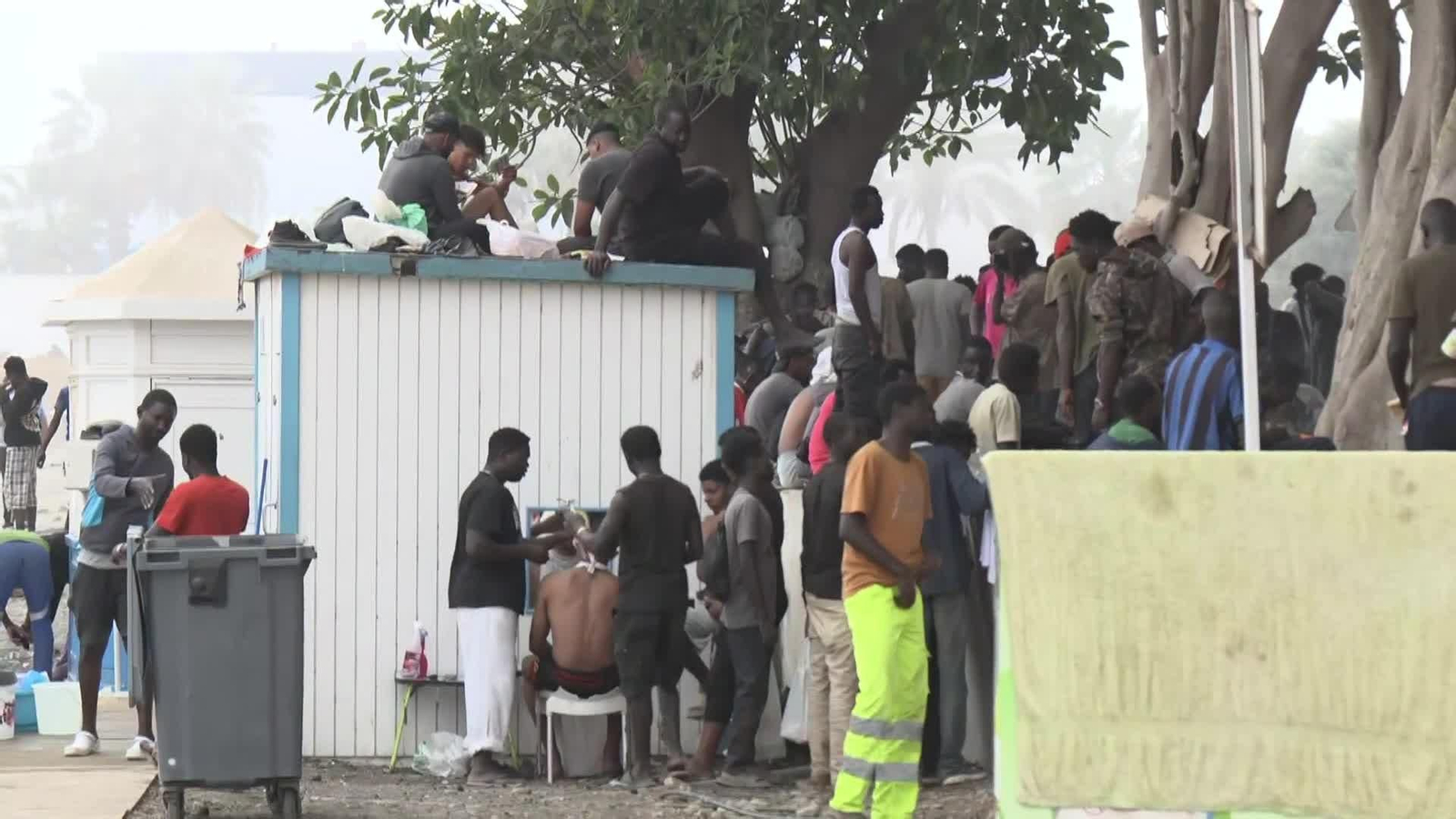 web campamentos migrantes ceuta
