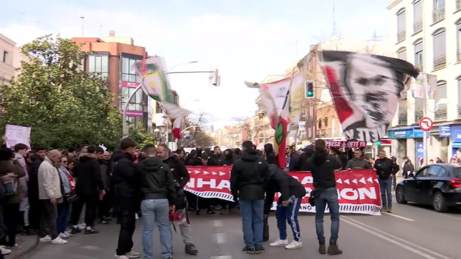 D019-MADRID CONCENTRACION RAYISTA CONTRA PRESA