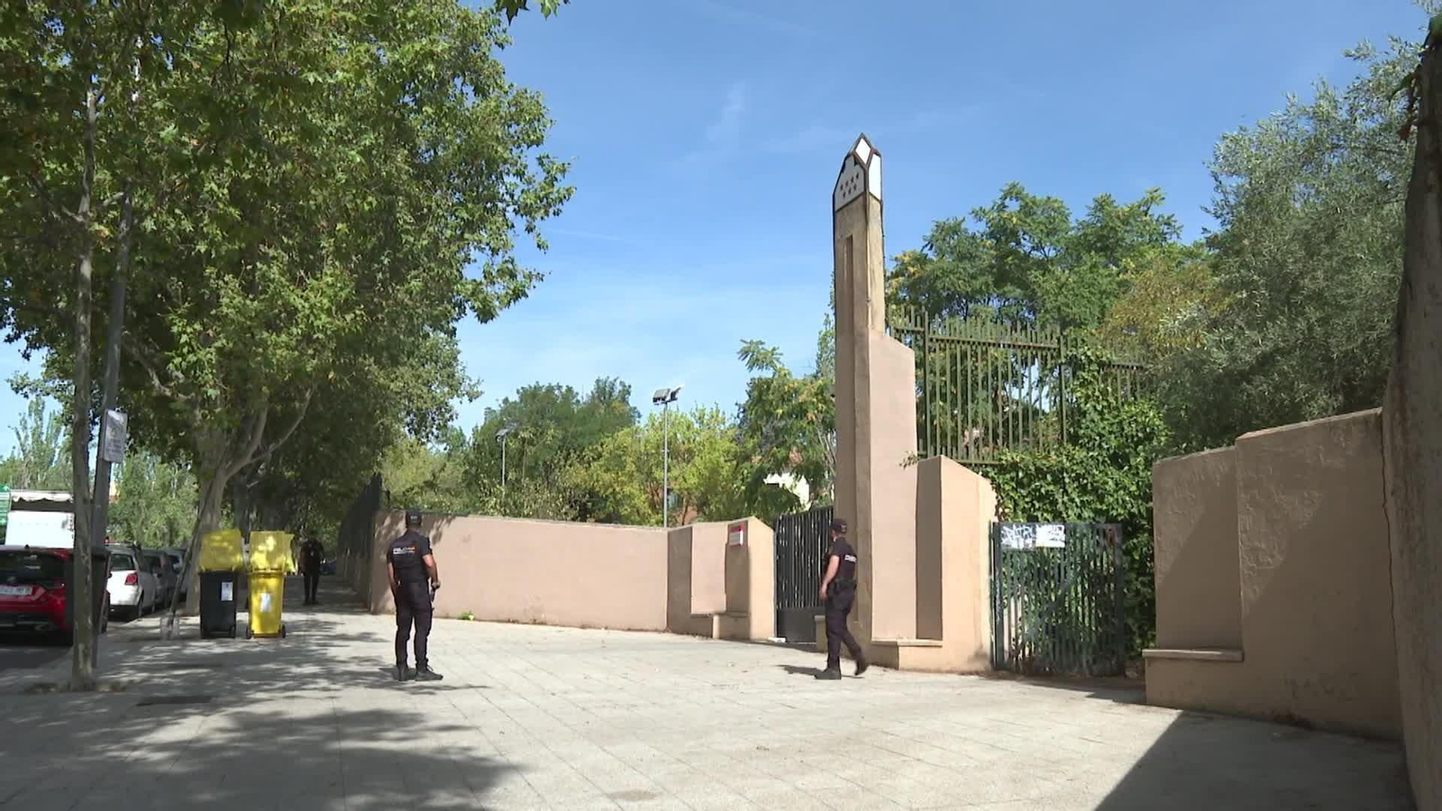 BLINDAJE POLICIAL AL CENTRO DE HORTALEZA