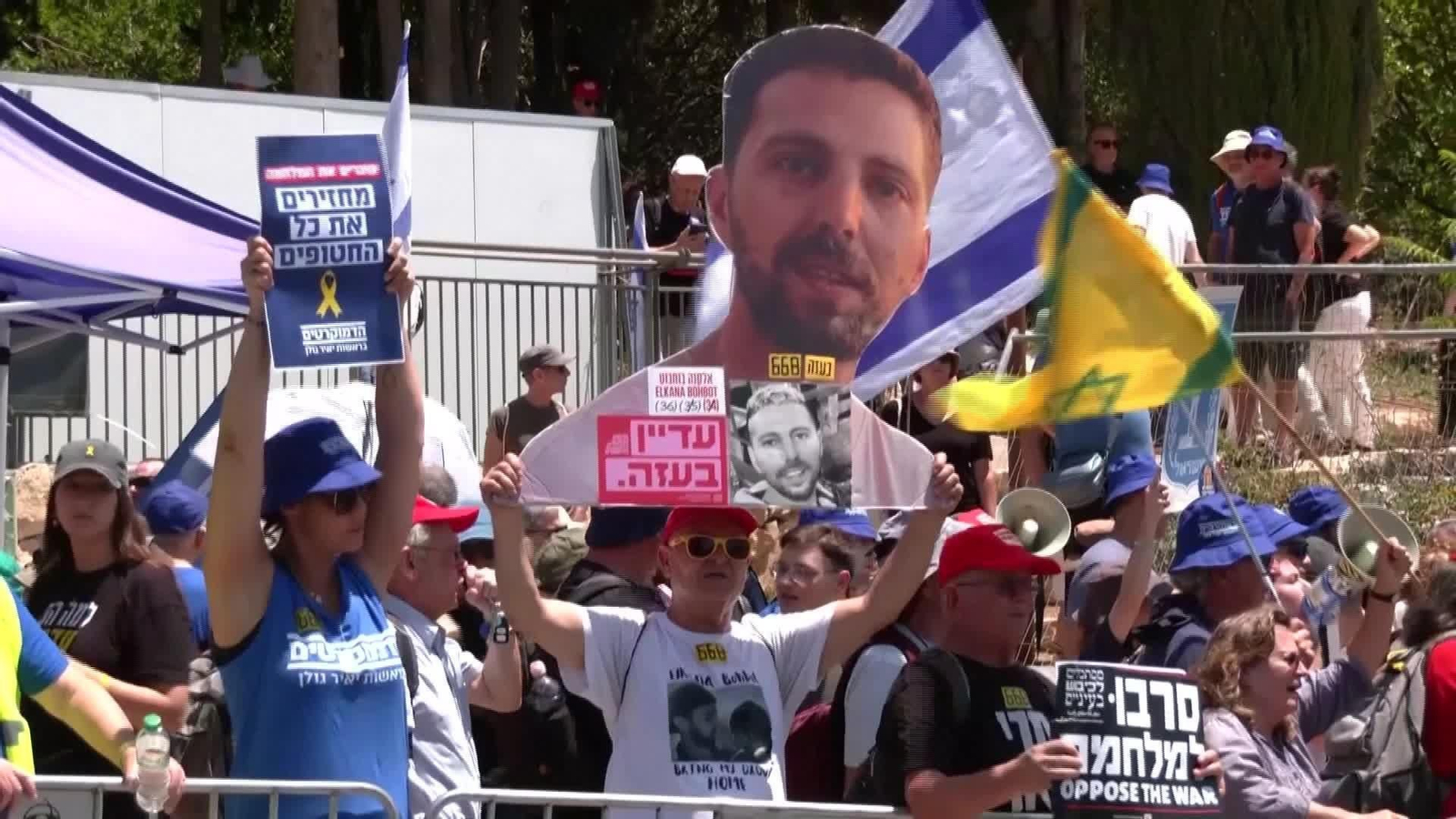 L054-ISRAEL PROTESTA CONTRA NETANYAHU