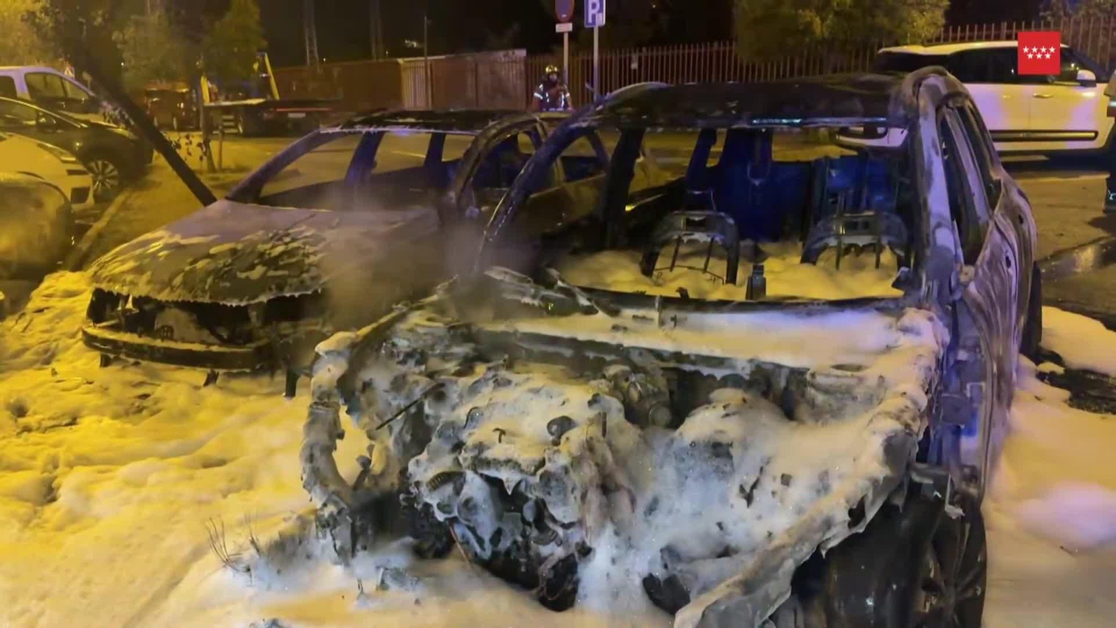 va coches quemados leganes