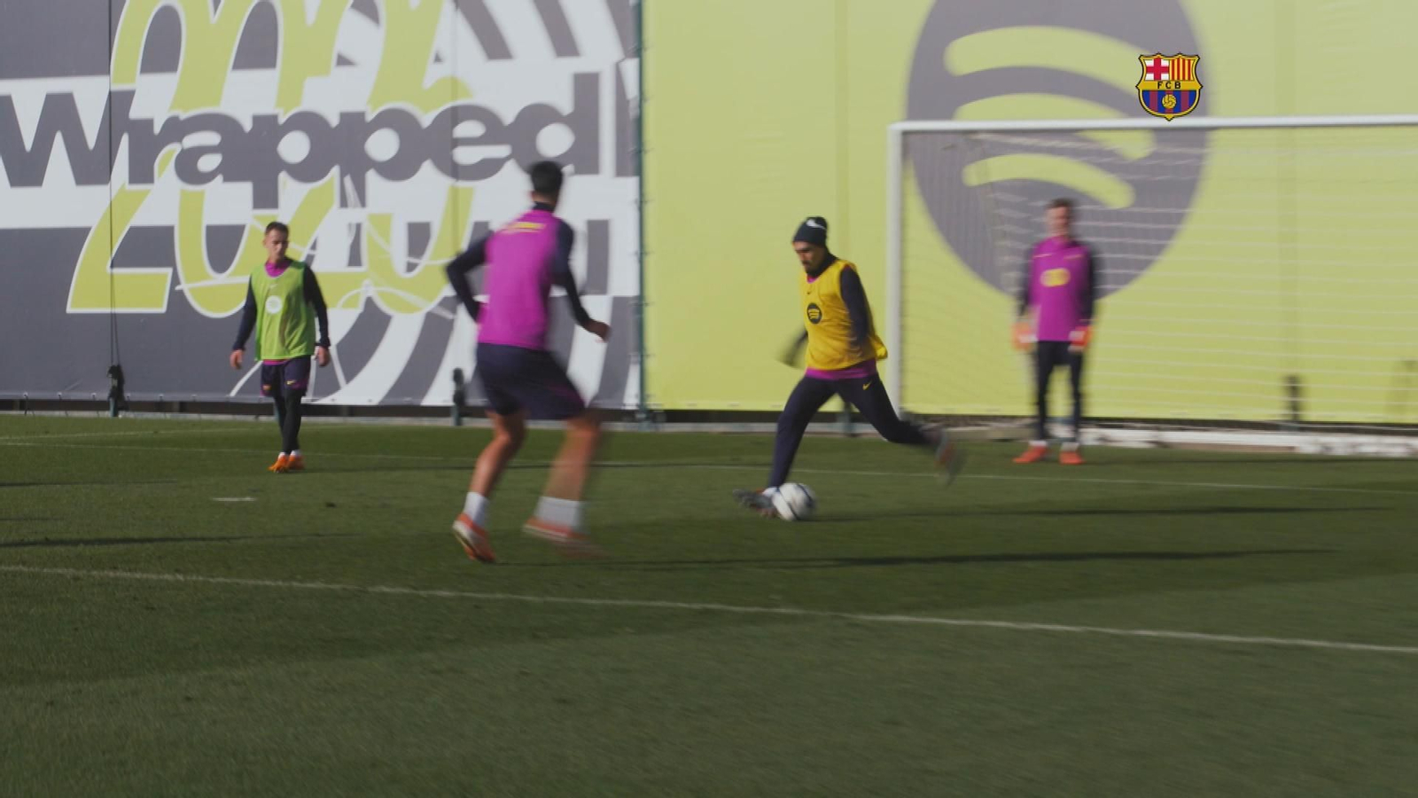 Entrenamiento del FC Barcelona