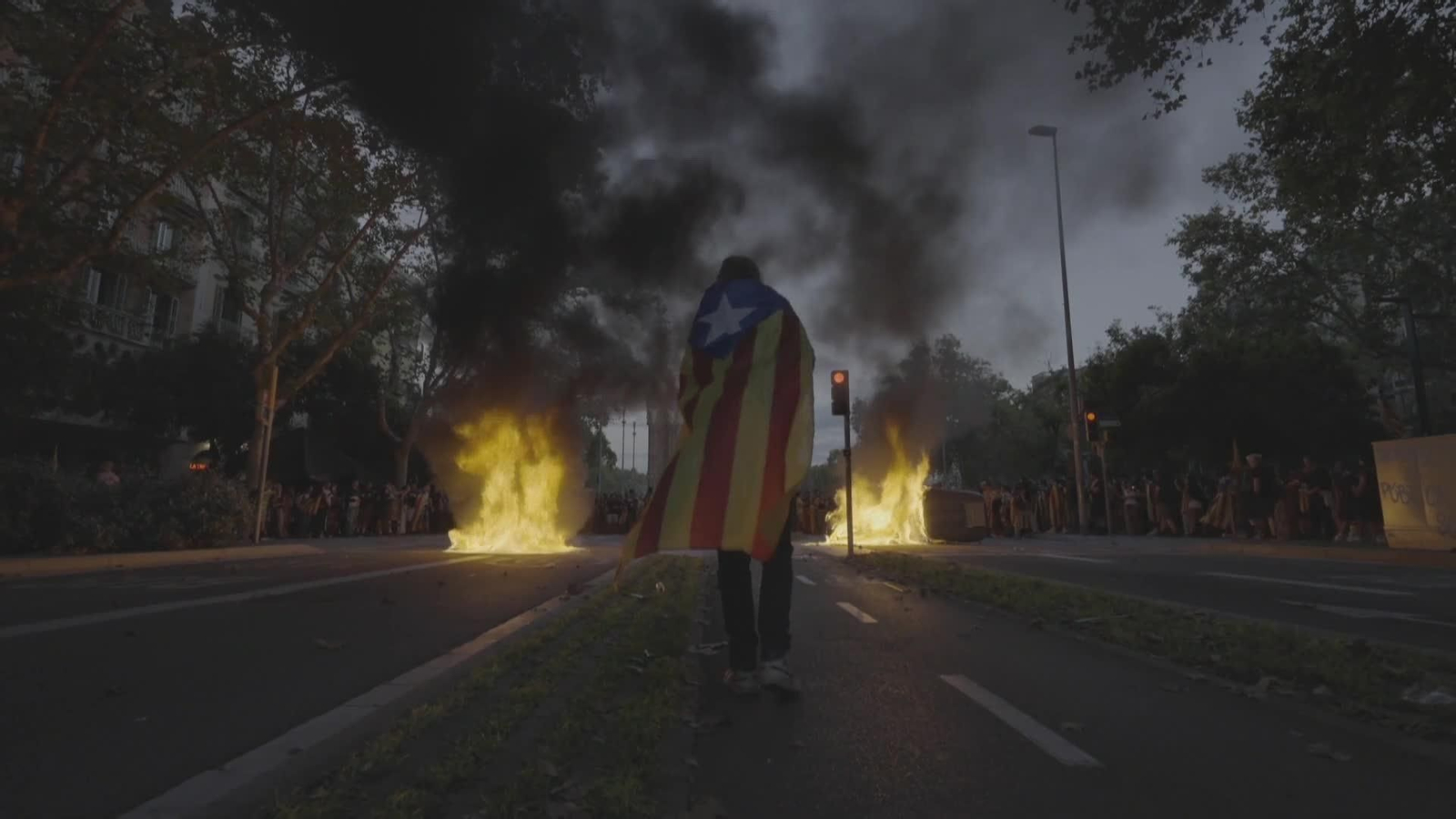 web diada disturbios