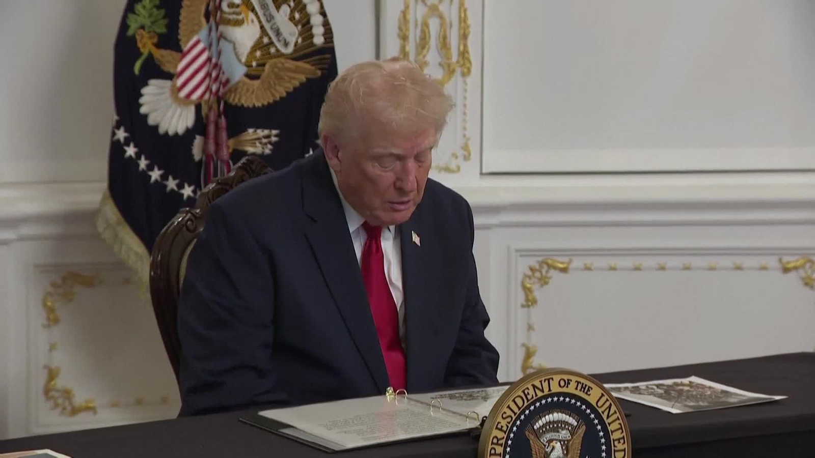 va trump fallecimiento guardia nacional