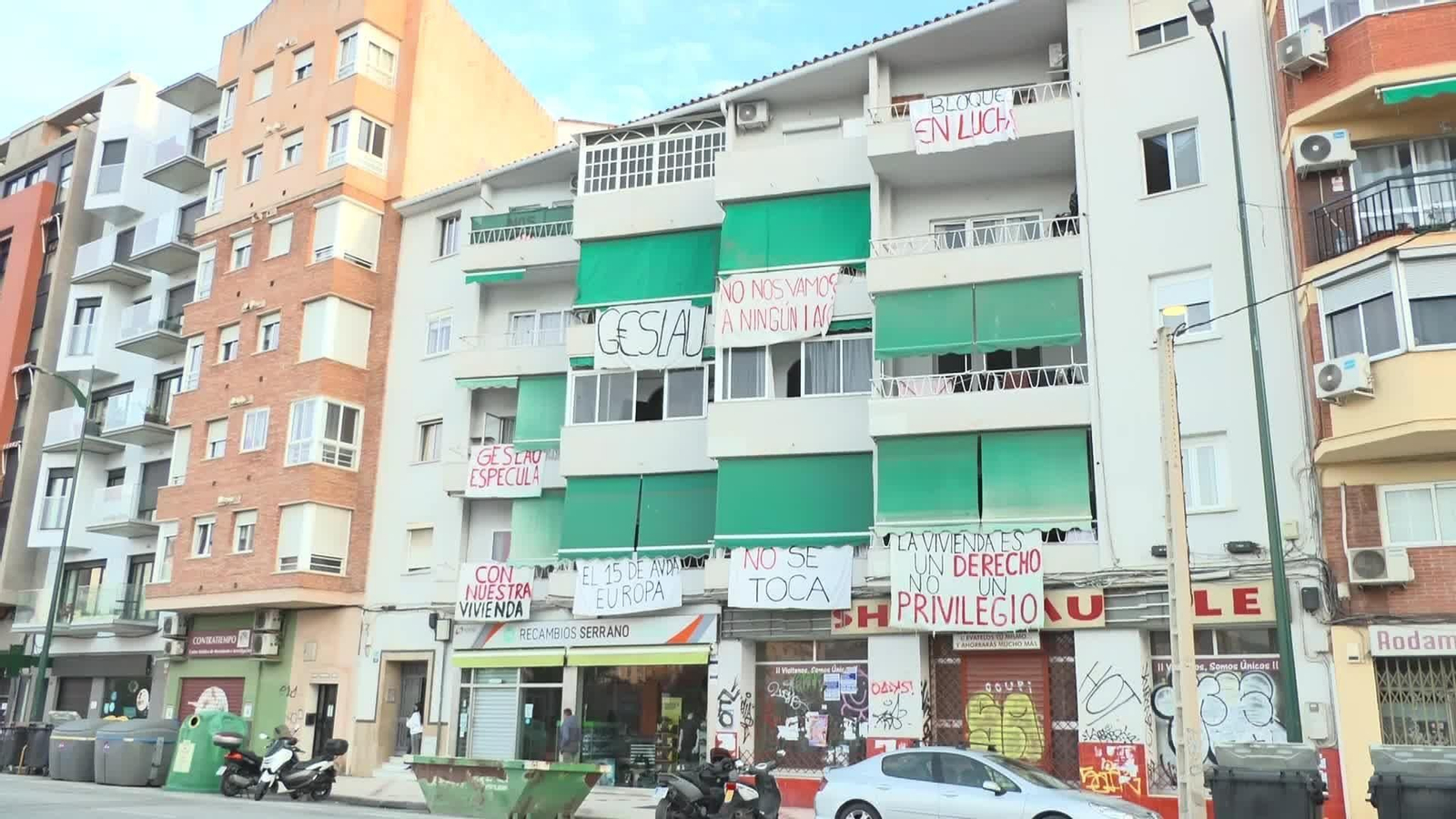 D043-MALAGA LUCHA VECINAL PARA NO PERDER SUS CASAS