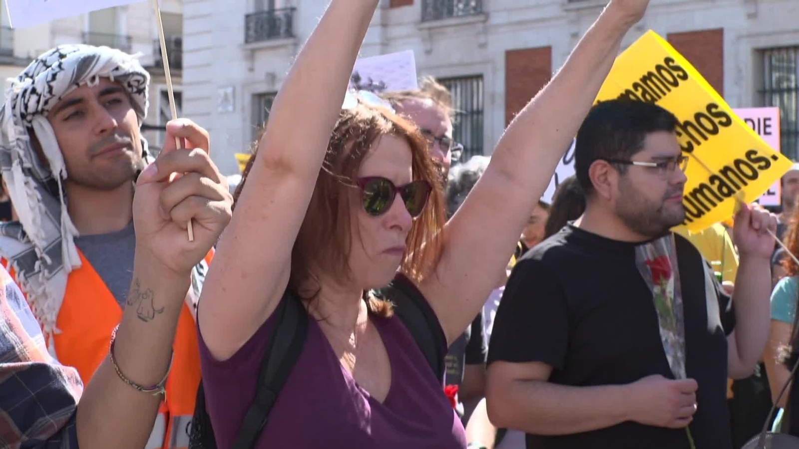 va mani antiracista madrid